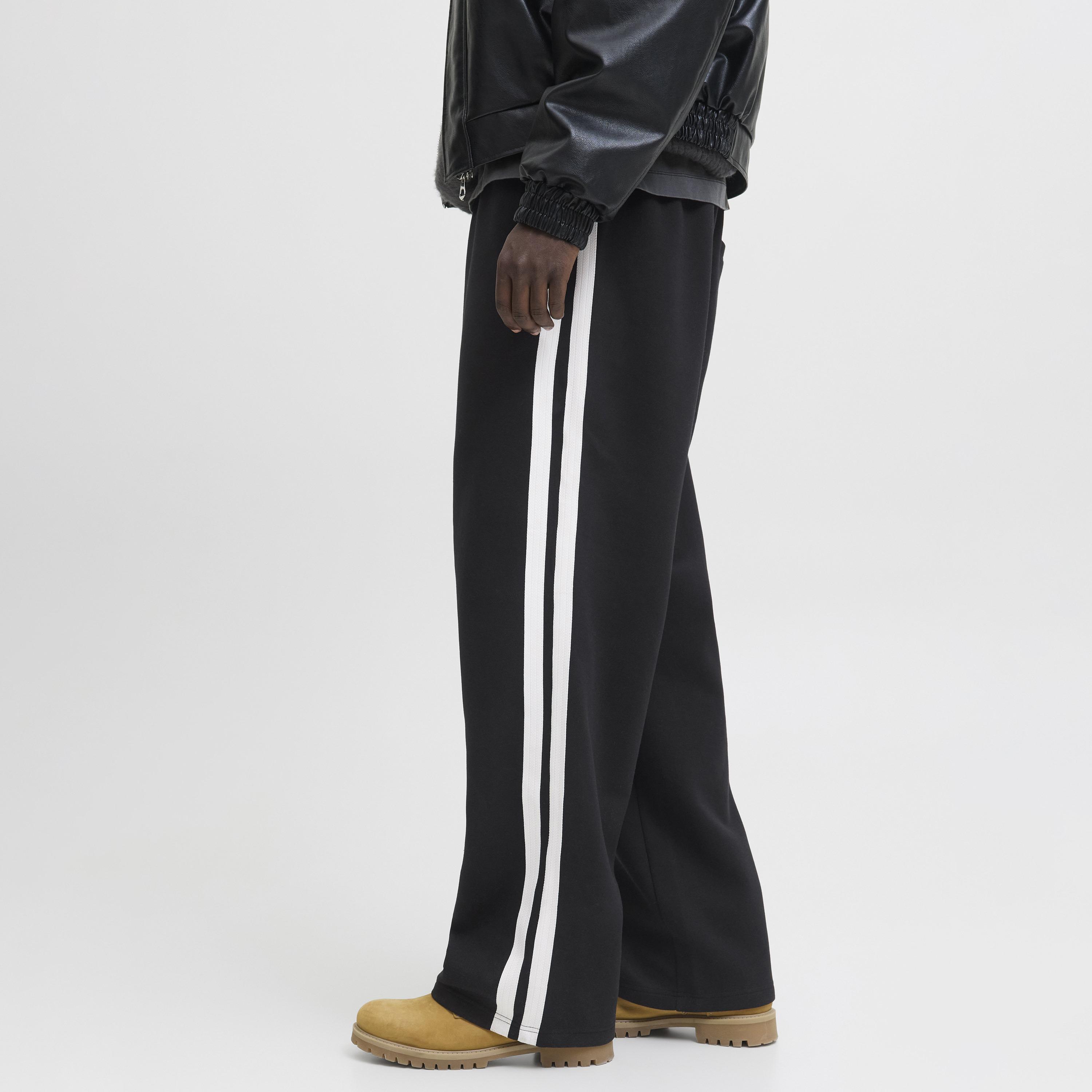 Jack & Jones Side Striped Mid-Rise Elasticated Drawstring Waist Men's Trackpants-men-clothing-bottoms-joggers-image-5