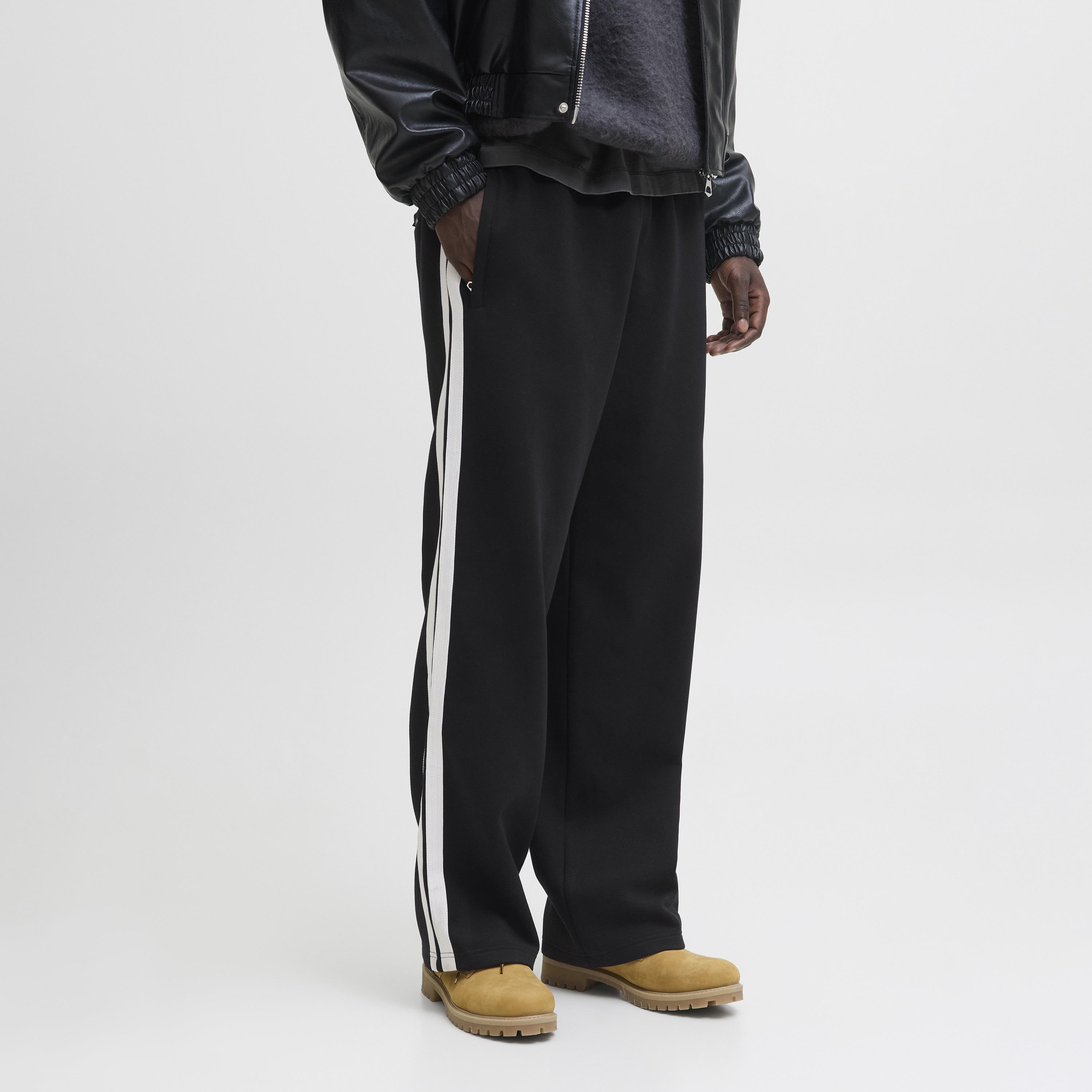 Jack & Jones Side Striped Mid-Rise Elasticated Drawstring Waist Men's Trackpants-men-clothing-bottoms-joggers-image-6