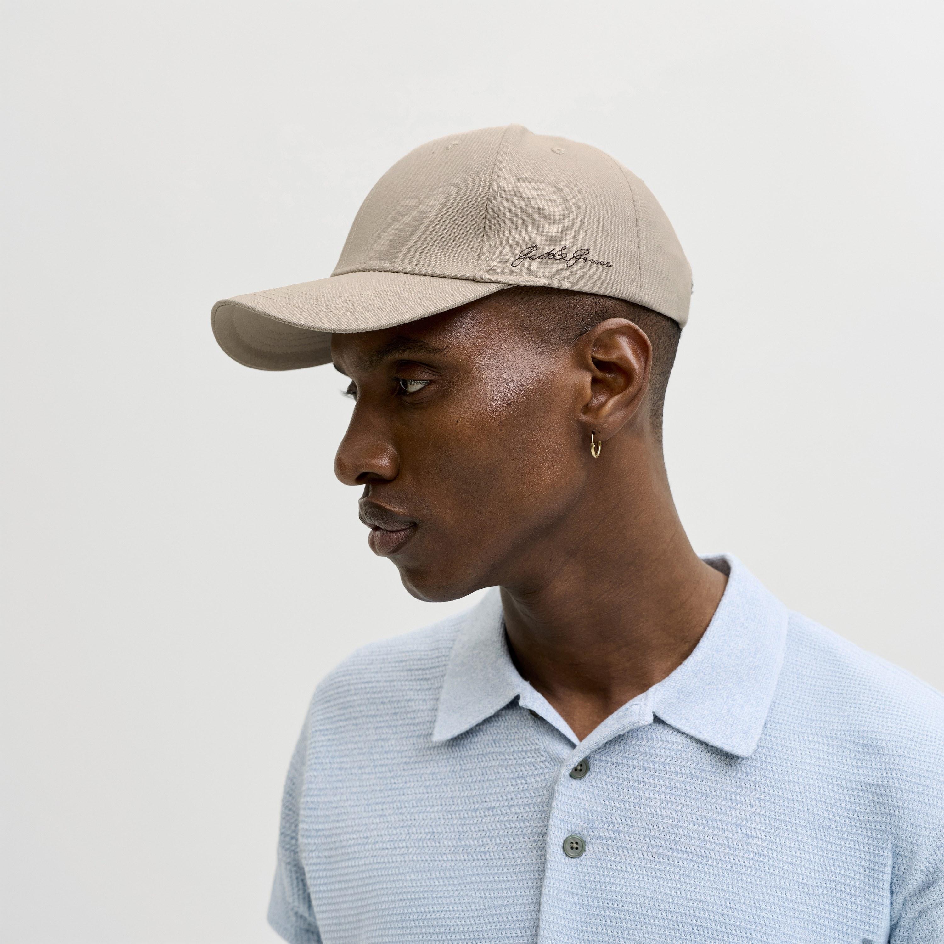 Jack & Jones Jacbase Louis Baseball Linen Men's Cap | 12288498-men-caps-image-9