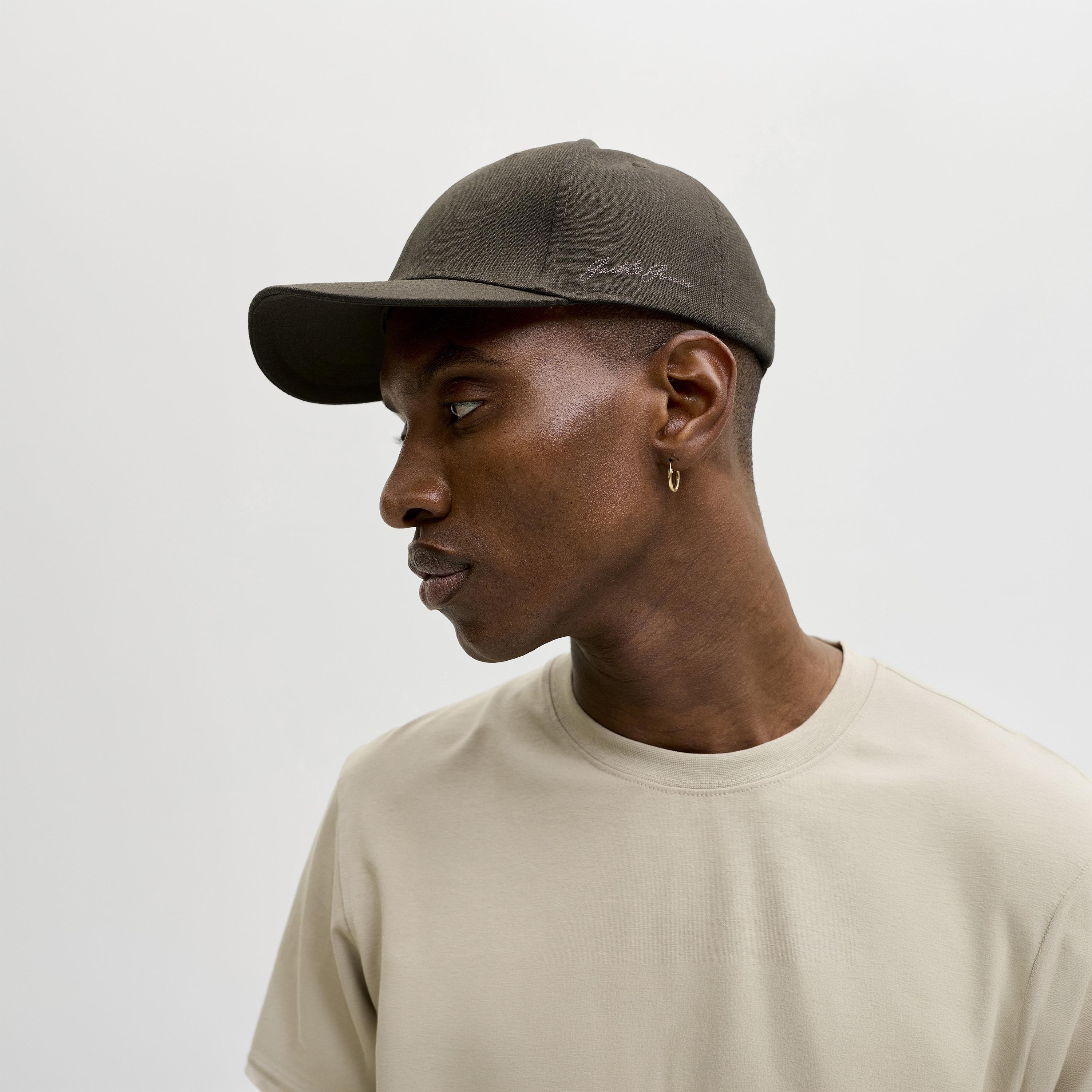 Jack & Jones Jacbase Louis Baseball Linen Men's Cap | 12288498-men-caps-image-4