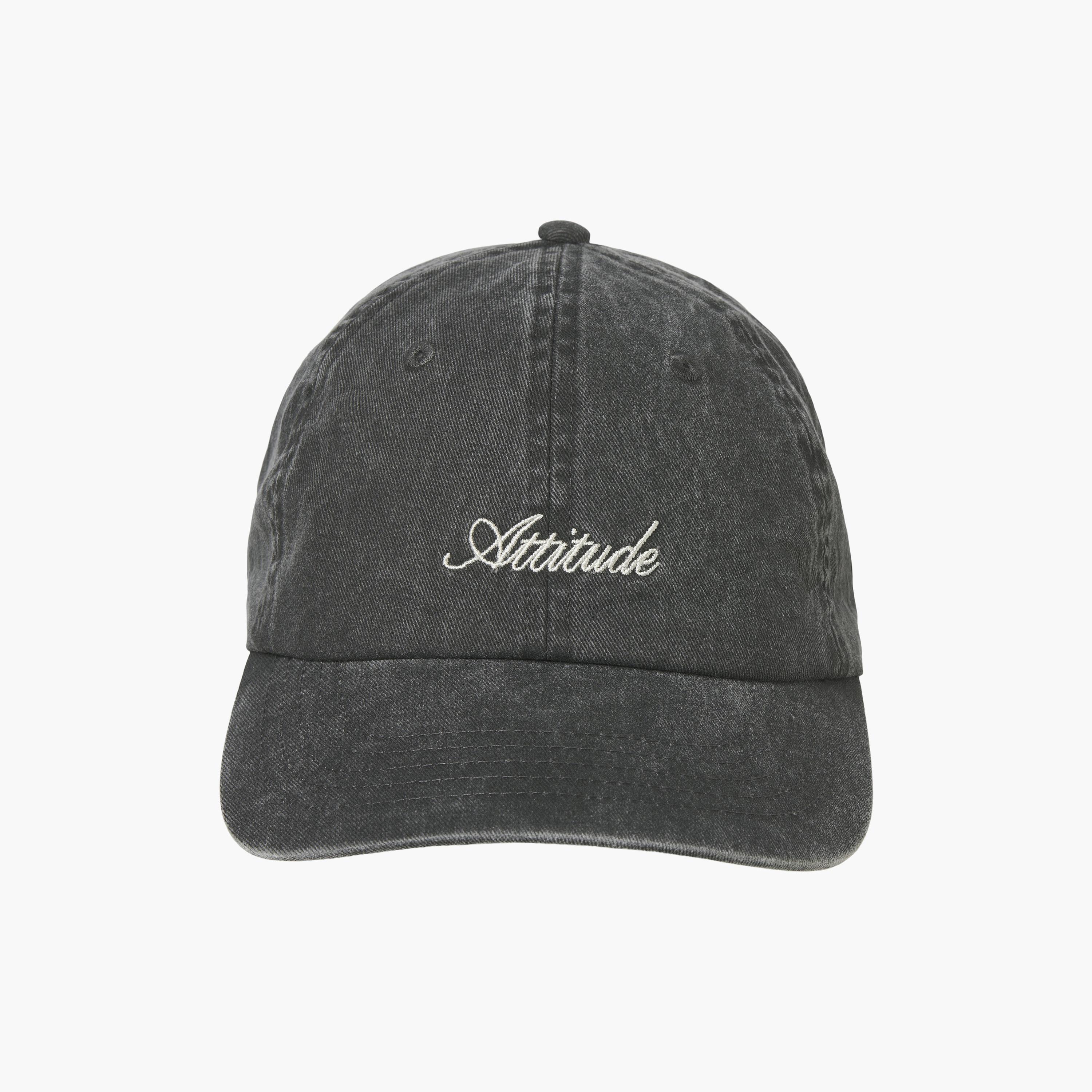 Jack & Jones Jacsoft Base Washed Text-Embroidered Baseball Cotton Men's Cap | 12288502-men-caps-image-5