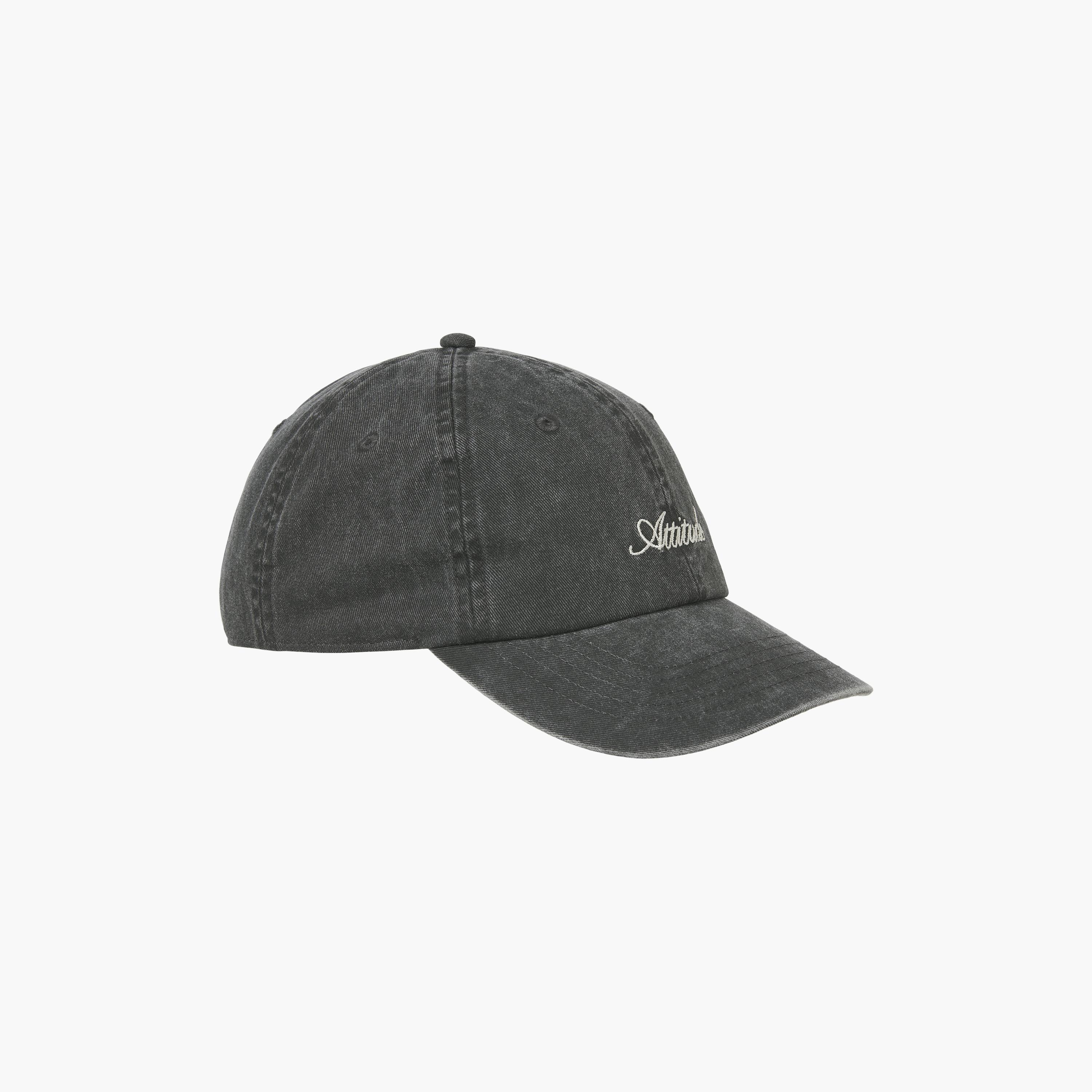 Jack & Jones Jacsoft Base Washed Text-Embroidered Baseball Cotton Men's Cap | 12288502-men-caps-image-6