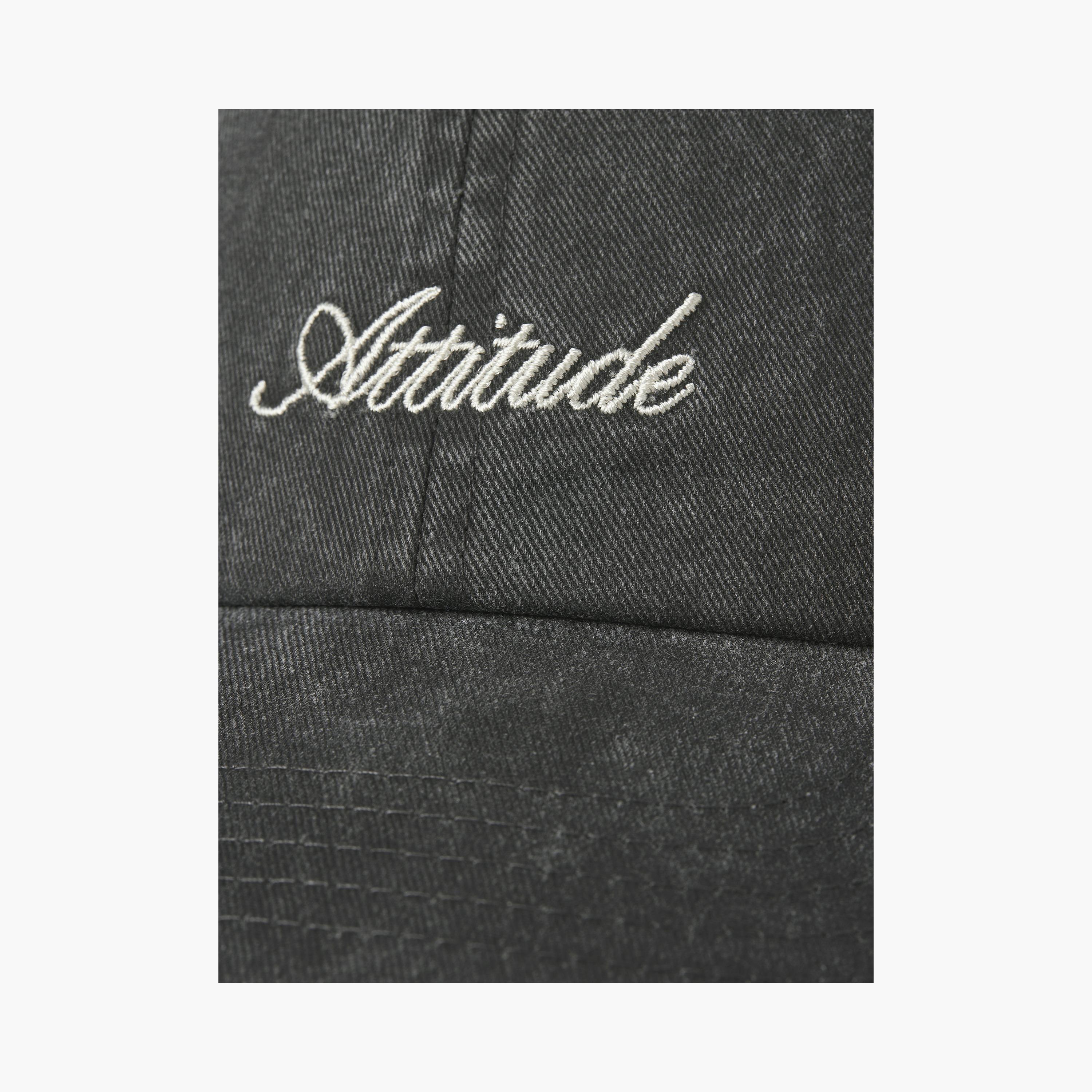 Jack & Jones Jacsoft Base Washed Text-Embroidered Baseball Cotton Men's Cap | 12288502-men-caps-image-9