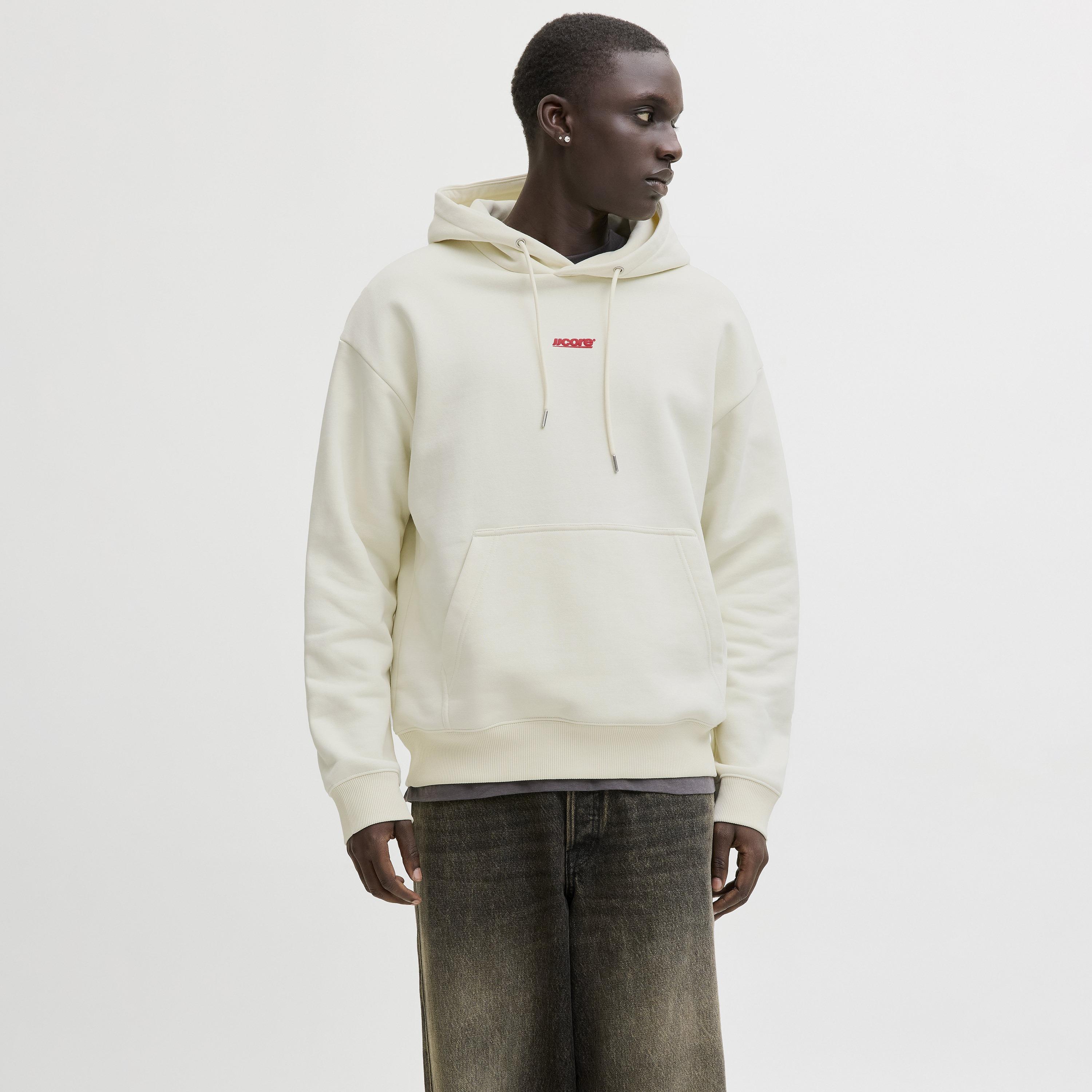 Jack & Jones Text-Print Hooded Neck Long Sleeves Men's Sweatshirt-men-winterwear-hoodiesandsweatshirts-image-1