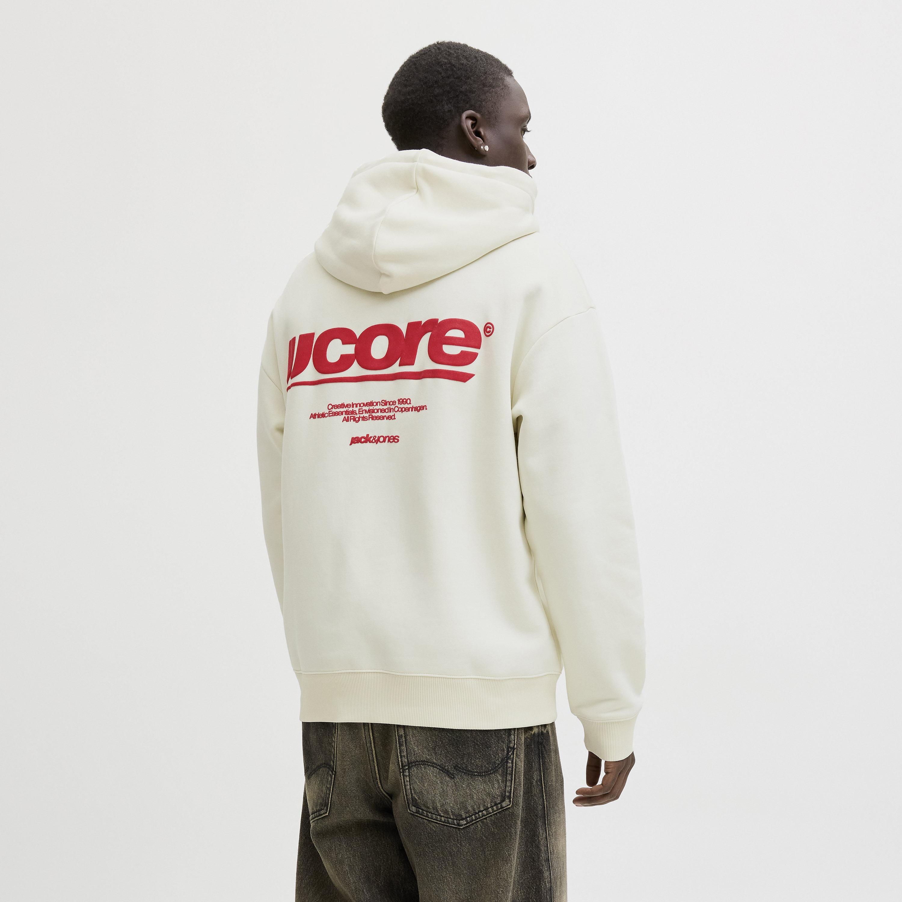 كنزة صوفية رجالية مطبوعة بنص بقلنسوة وأكمام طويلة من جاك ان جونز-men-winterwear-hoodiesandsweatshirts-image-12