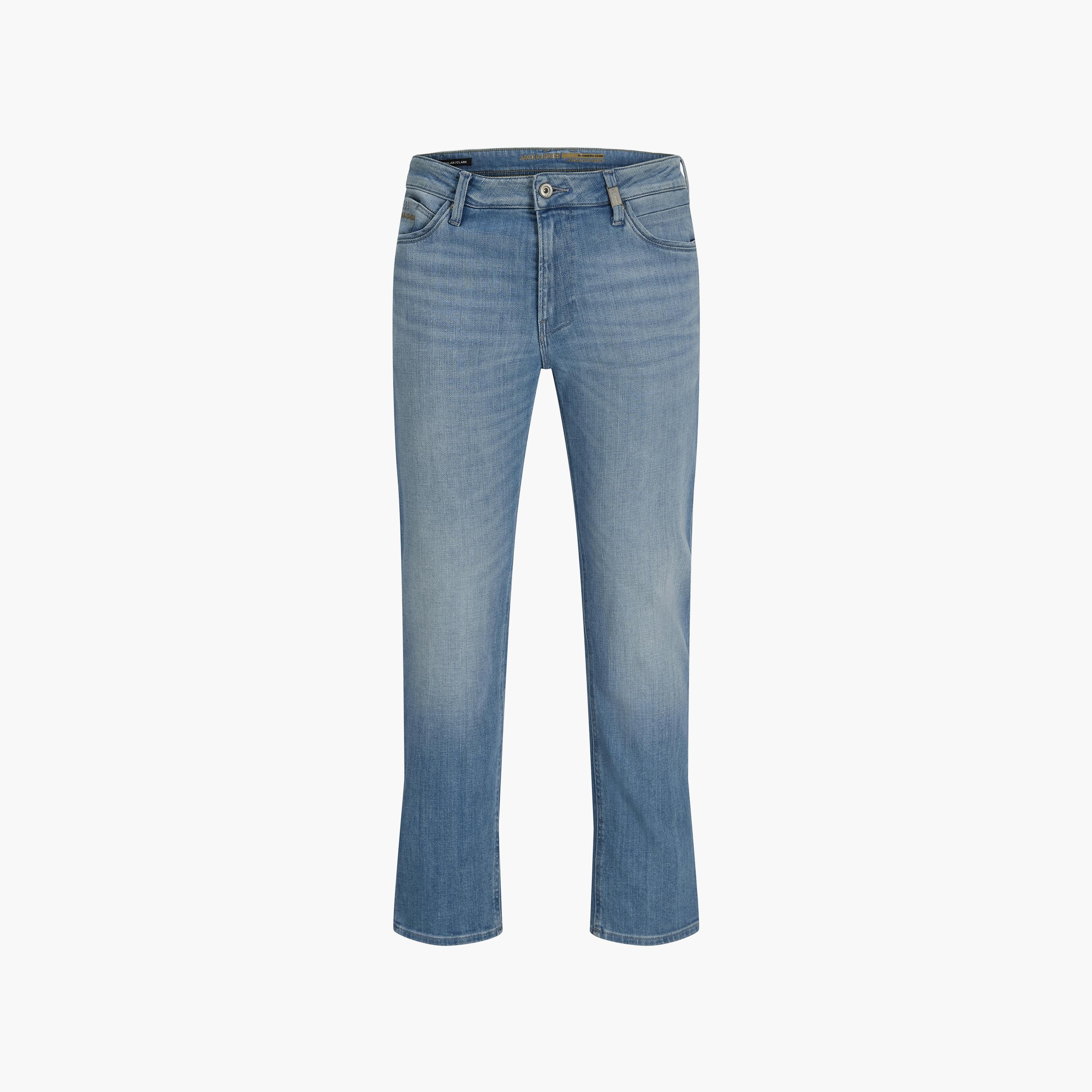 Jack & Jones Regular Fit Light Washed Mid-Rise Men's Jeans-men-clothing-bottoms-jeans-image-7