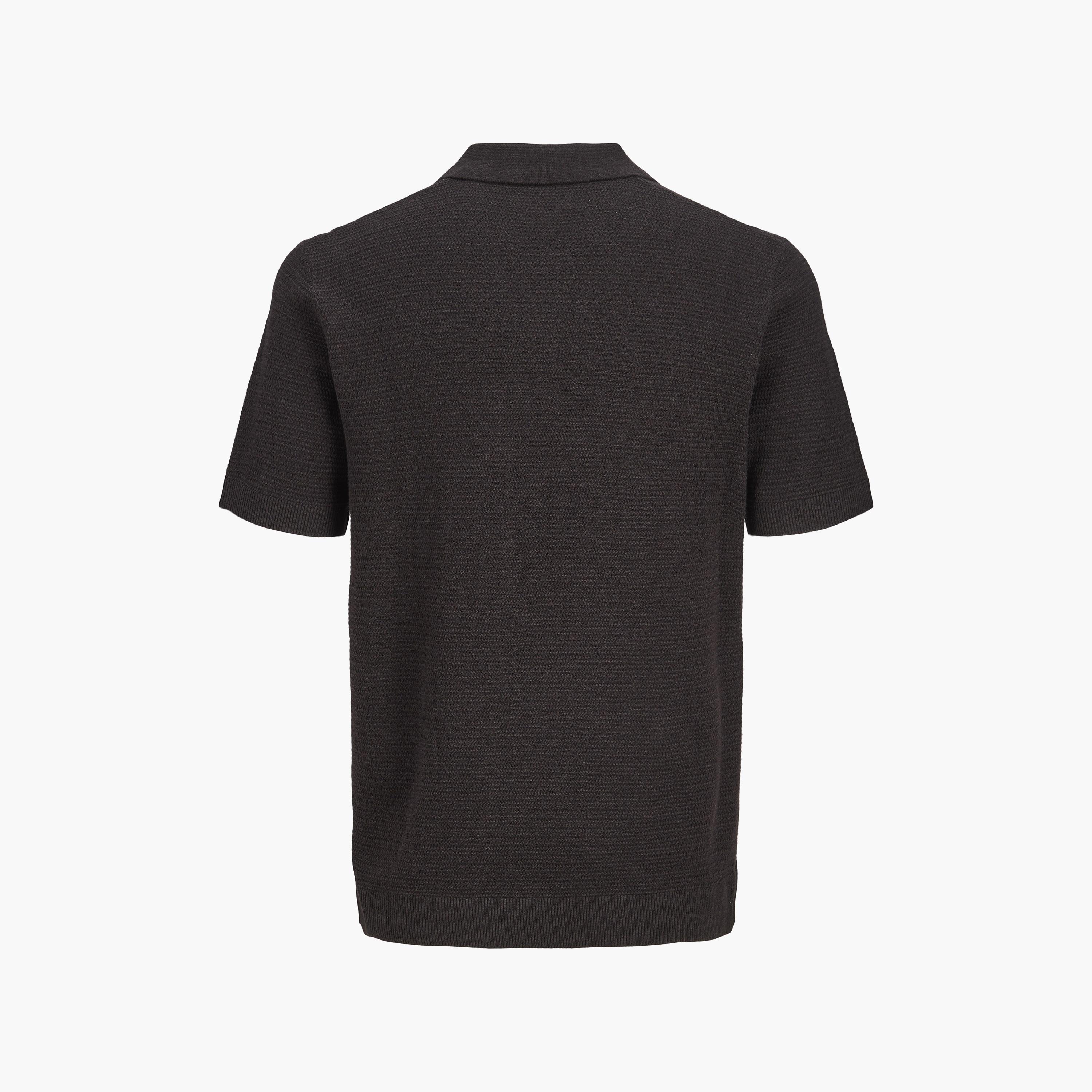 Jack & Jones Knitted Collared Short Sleeves Men's Polo T-Shirt-men-clothing-tshirtsandpolos-polos-image-8
