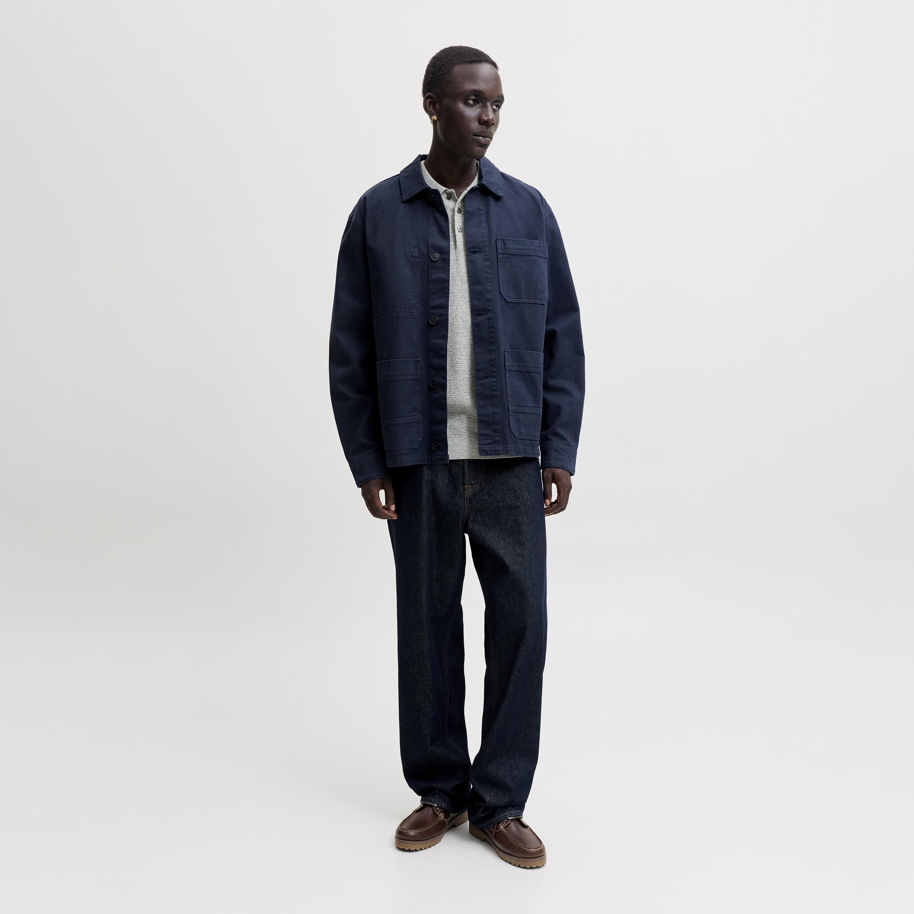 قميص بولو رجالي محبوك بأكمام قصيرة وياقة من جاك آند جونز-men-clothing-tshirtsandpolos-polos-image-9