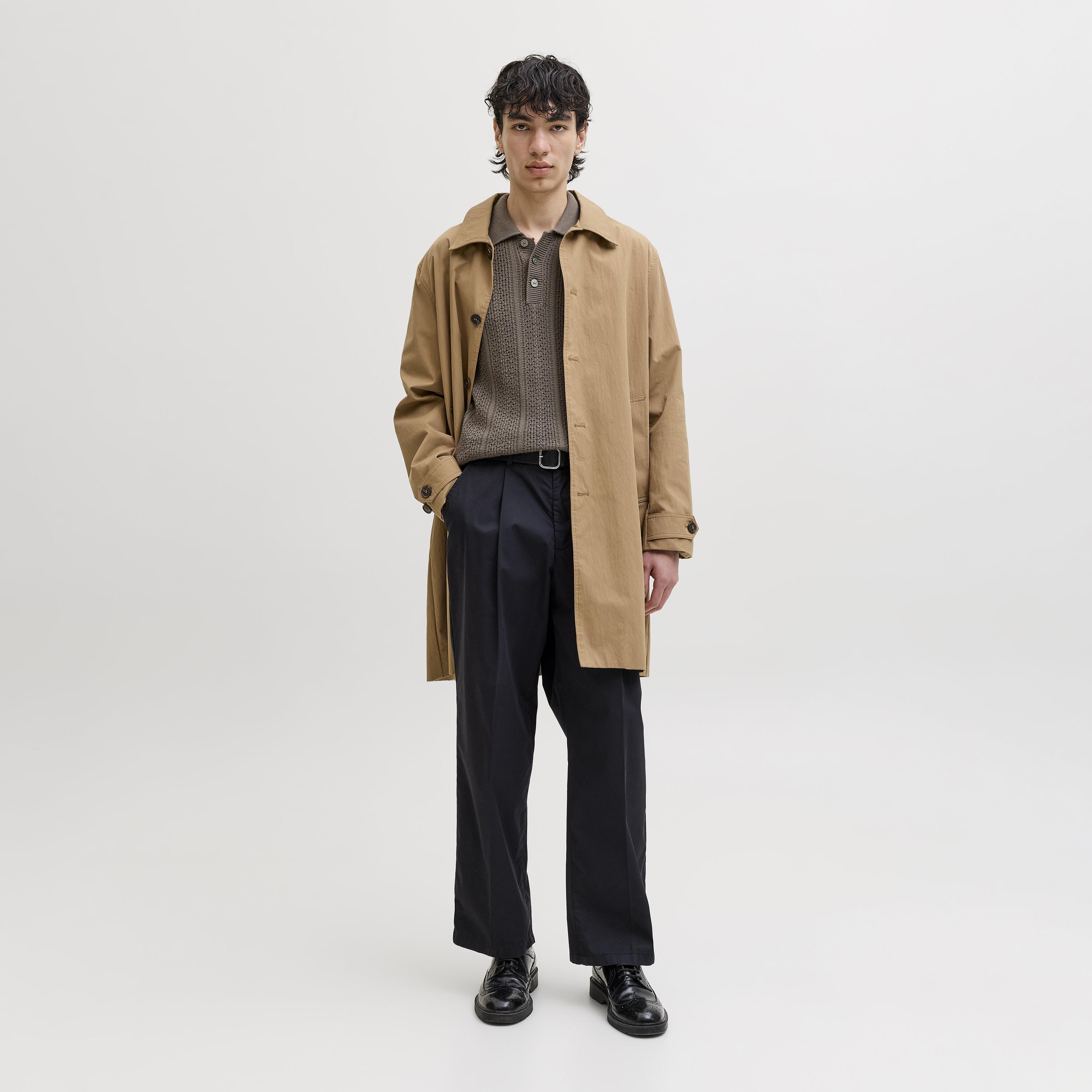 قميص بولو رجالي محبوك بأكمام قصيرة وياقة من جاك آند جونز-men-clothing-tshirtsandpolos-polos-image-2