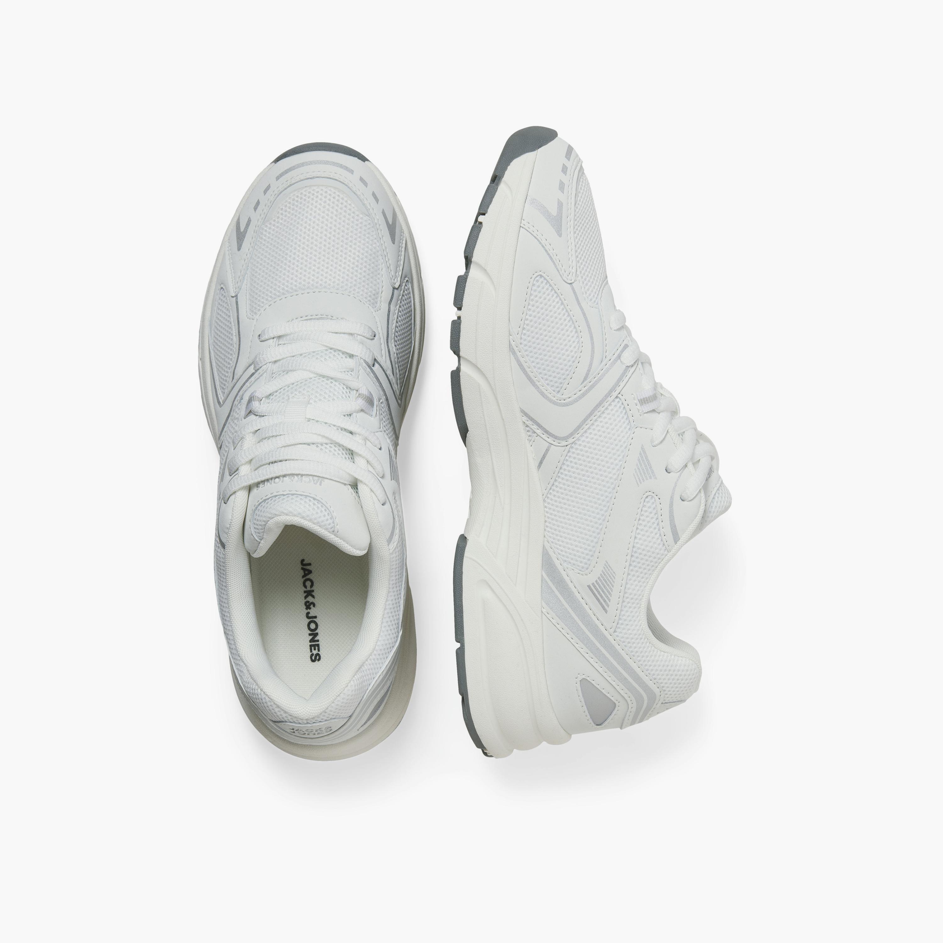 حذاء سنيكرز رجالي برباط وكاحل منخفض من جاك آند جونز | 12292066-men-shoes-sneakers-image-3