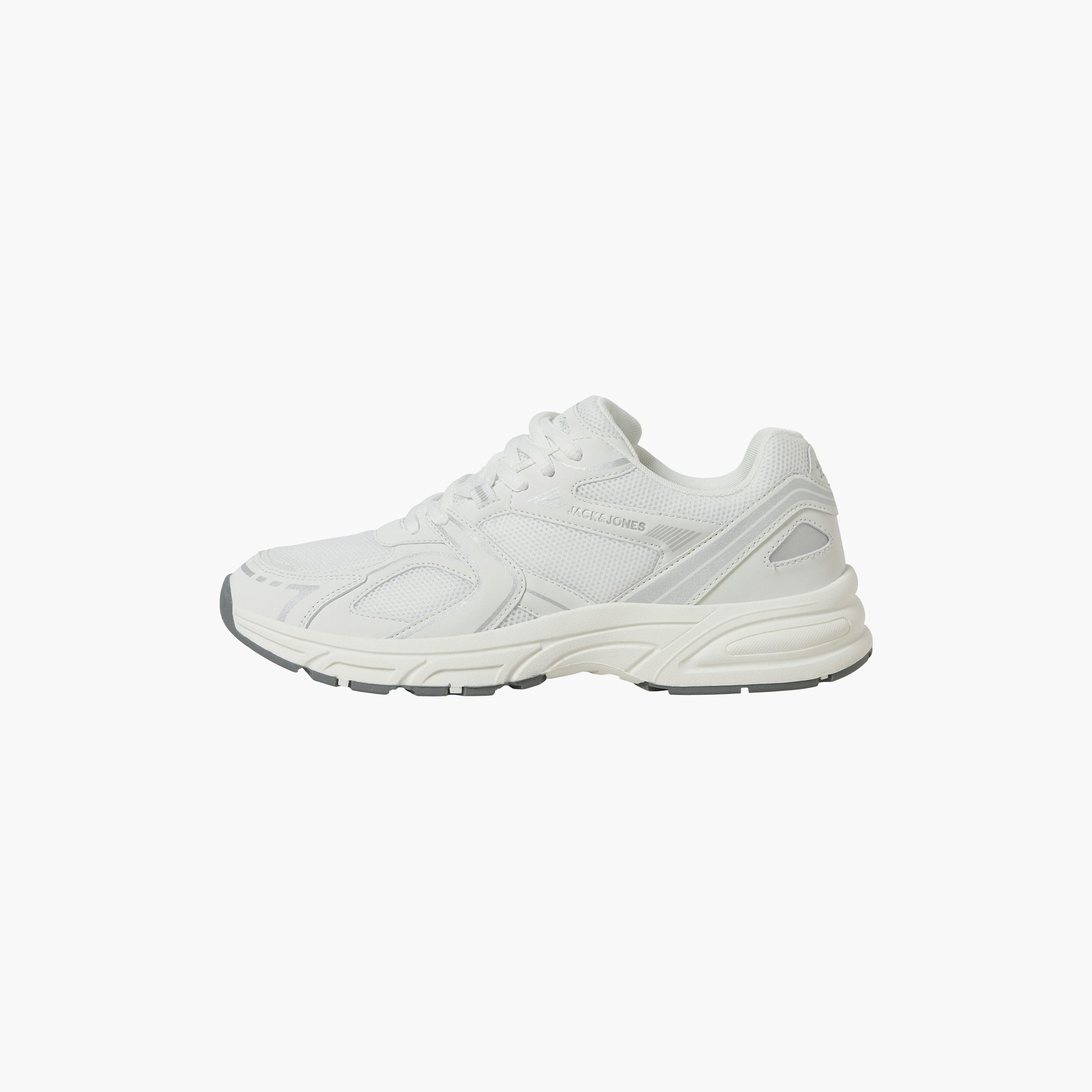 حذاء سنيكرز رجالي برباط وكاحل منخفض من جاك آند جونز | 12292066-men-shoes-sneakers-image-4