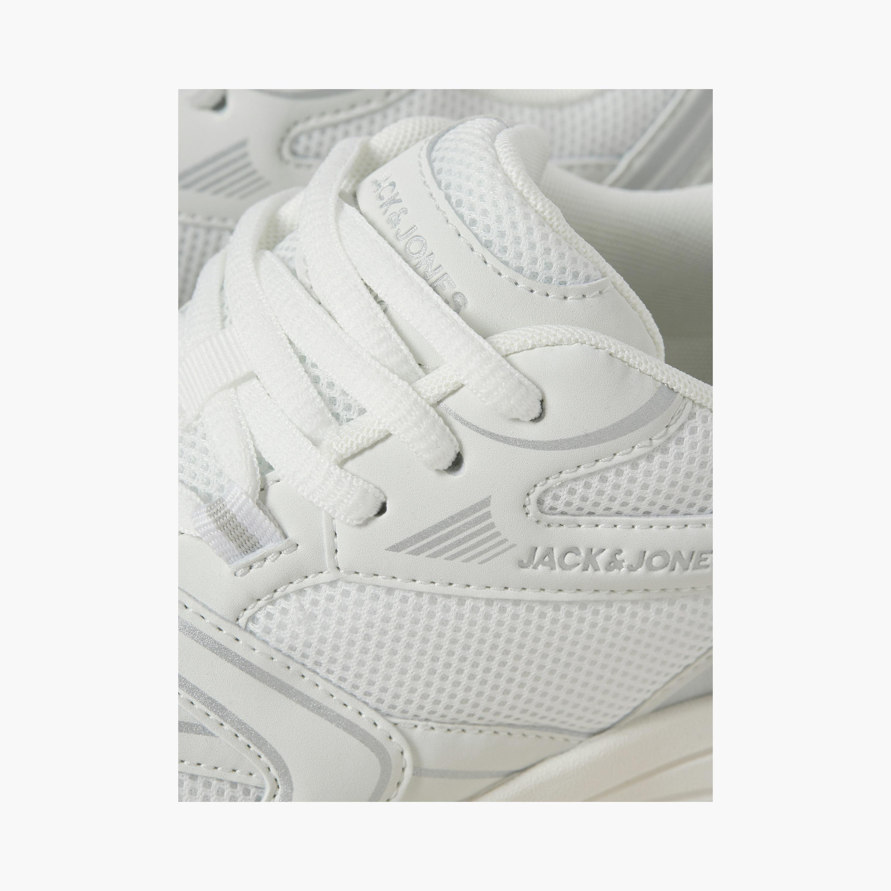 حذاء سنيكرز رجالي برباط وكاحل منخفض من جاك آند جونز | 12292066-men-shoes-sneakers-image-7