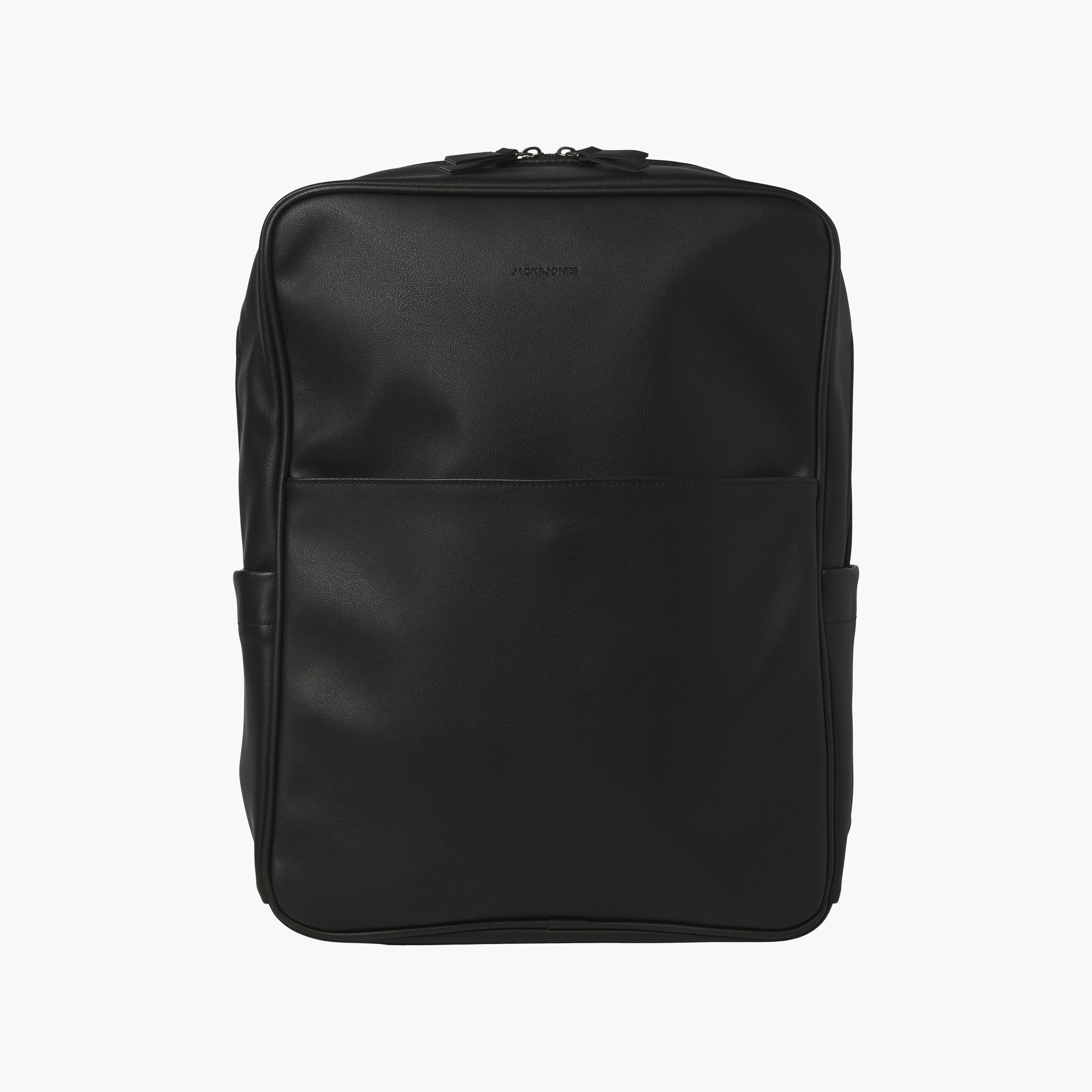 Jack & Jones Plain Men's Backpack with Zip Closure & Adjustable Shoulder Straps | LWH : 241734 CM-men-bags-image-1