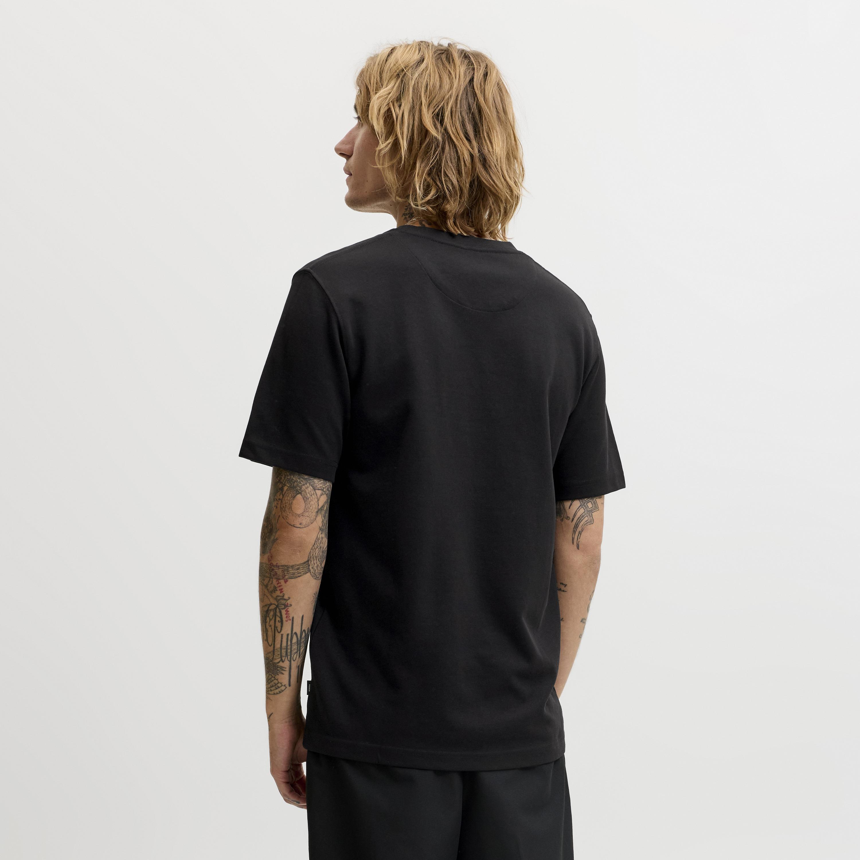 Jack & Jones Typographic Print Round Neck Short Sleeves Men's T-Shirt-men-clothing-tshirtsandpolos-tshirts-image-16