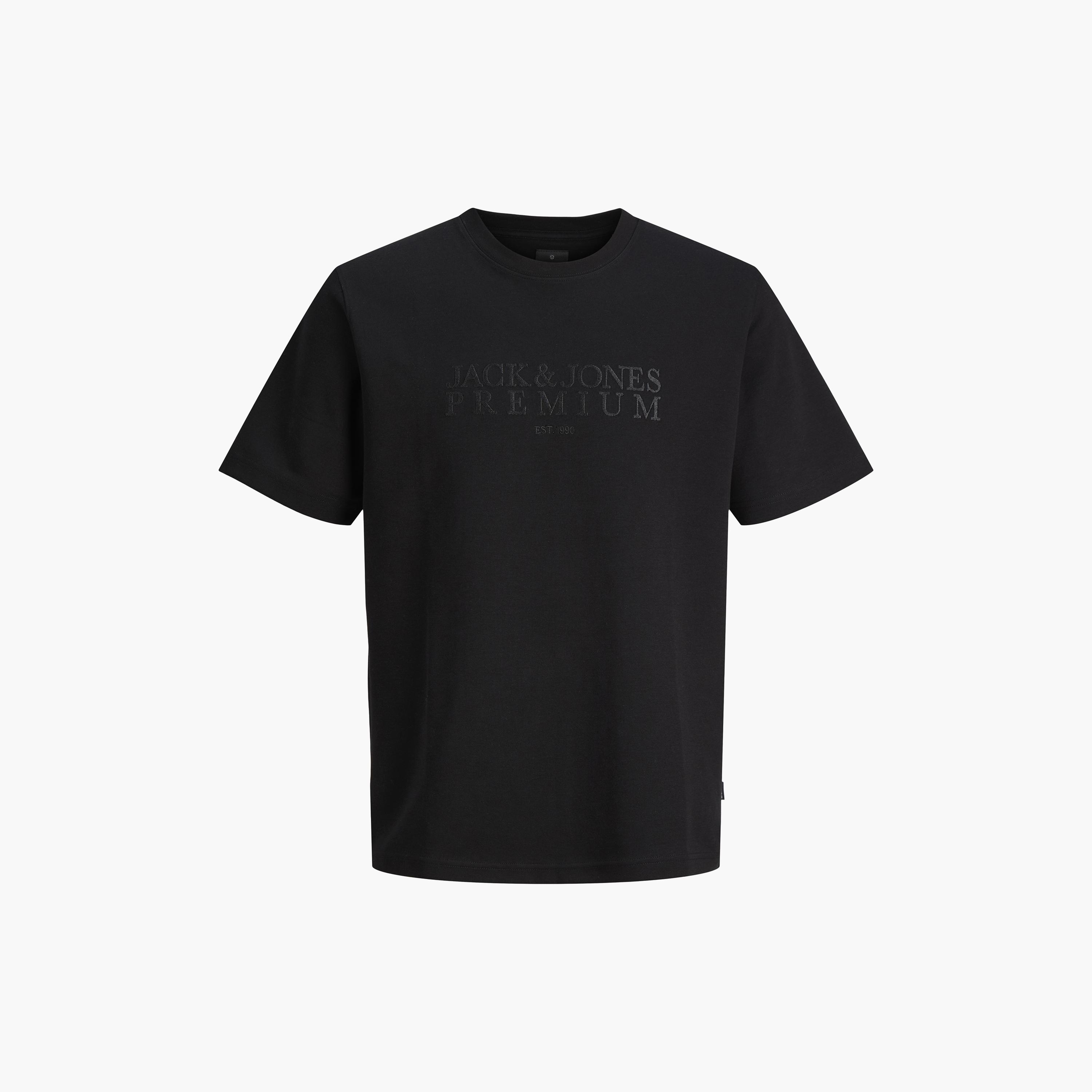 Jack & Jones Typographic Print Round Neck Short Sleeves Men's T-Shirt-men-clothing-tshirtsandpolos-tshirts-image-19