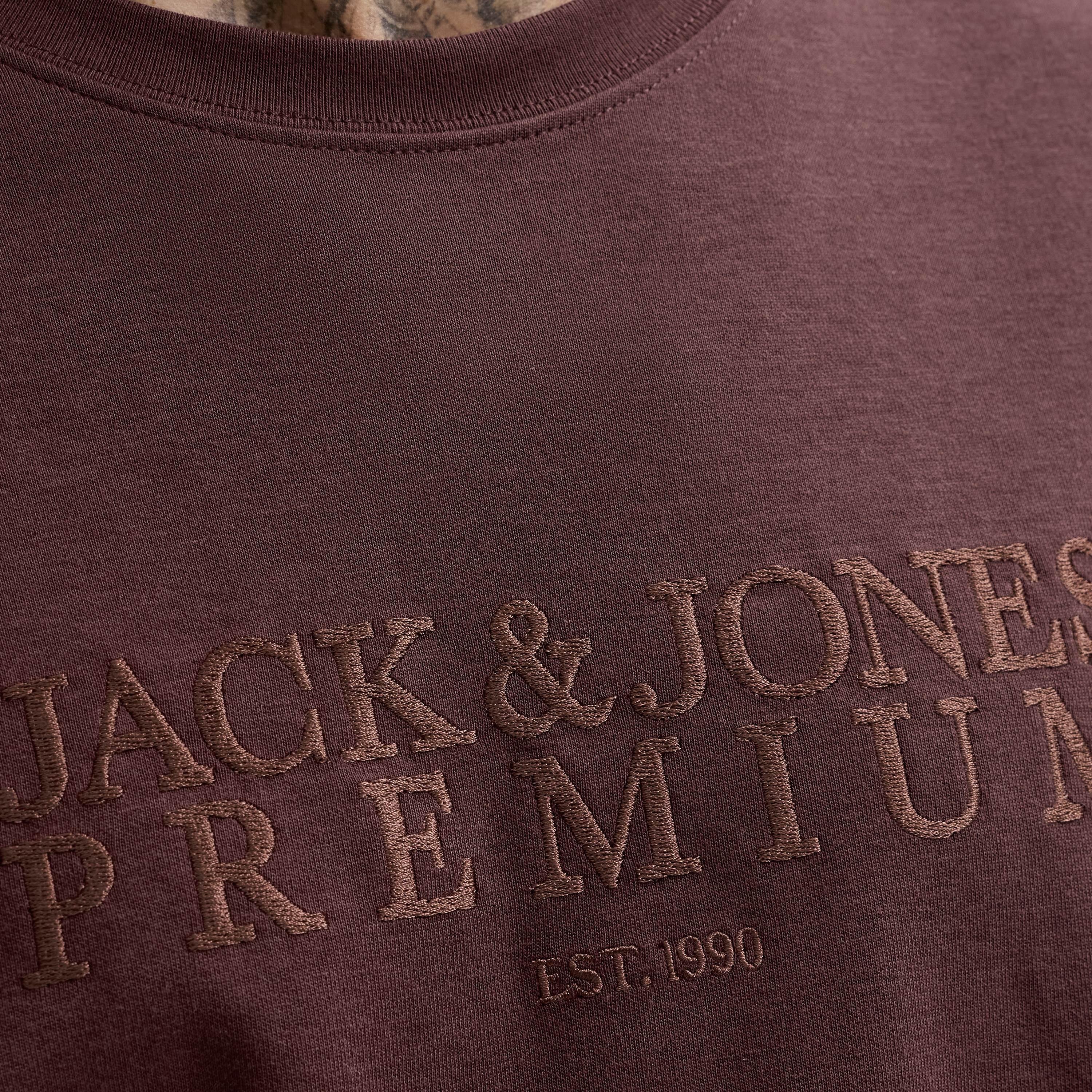 Jack & Jones Typographic Print Round Neck Short Sleeves Men's T-Shirt-men-clothing-tshirtsandpolos-tshirts-image-25