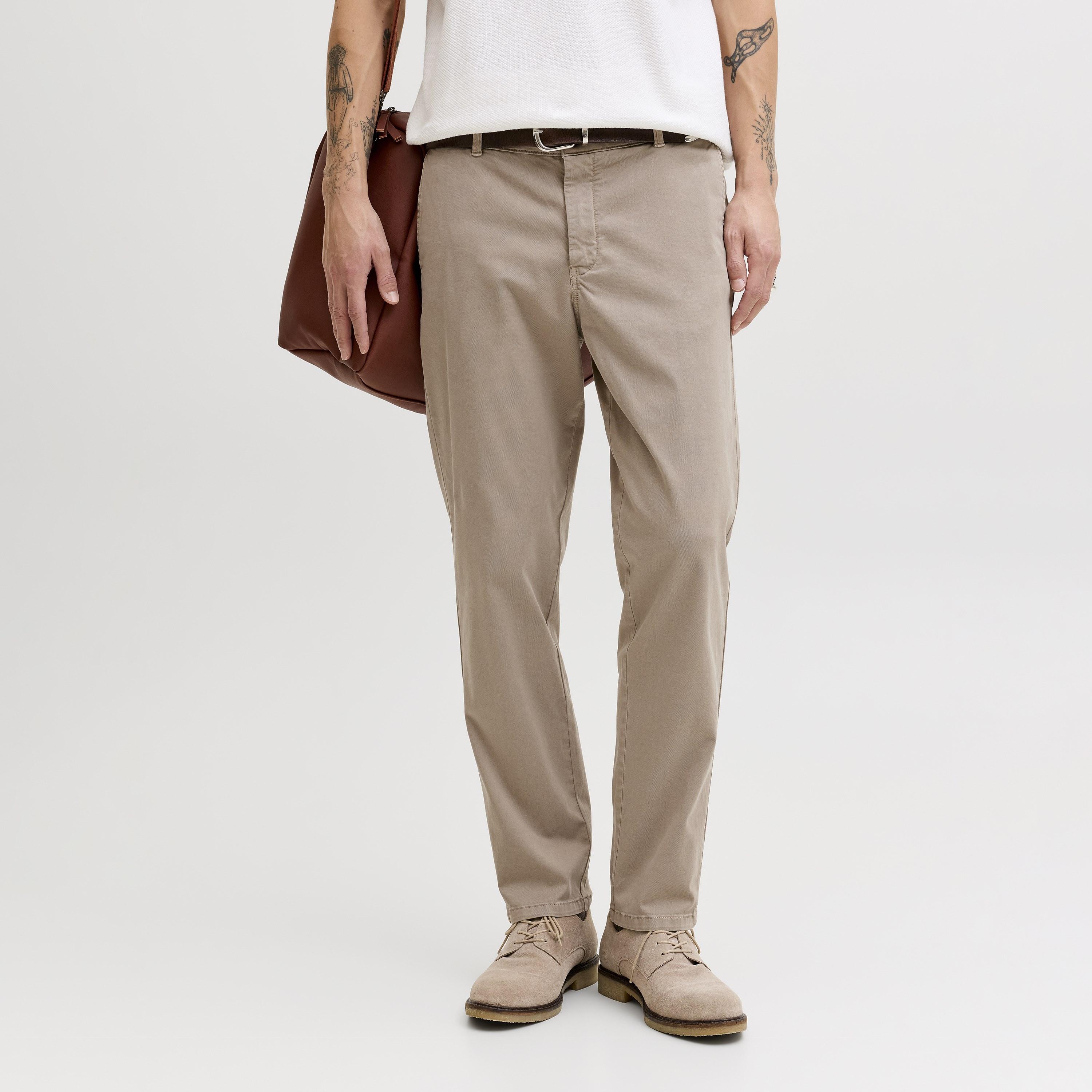 Jack & Jones Regular Fit Plain Mid-Rise Men's Chinos-men-clothing-bottoms-trousersandchinos-chinos-image-24