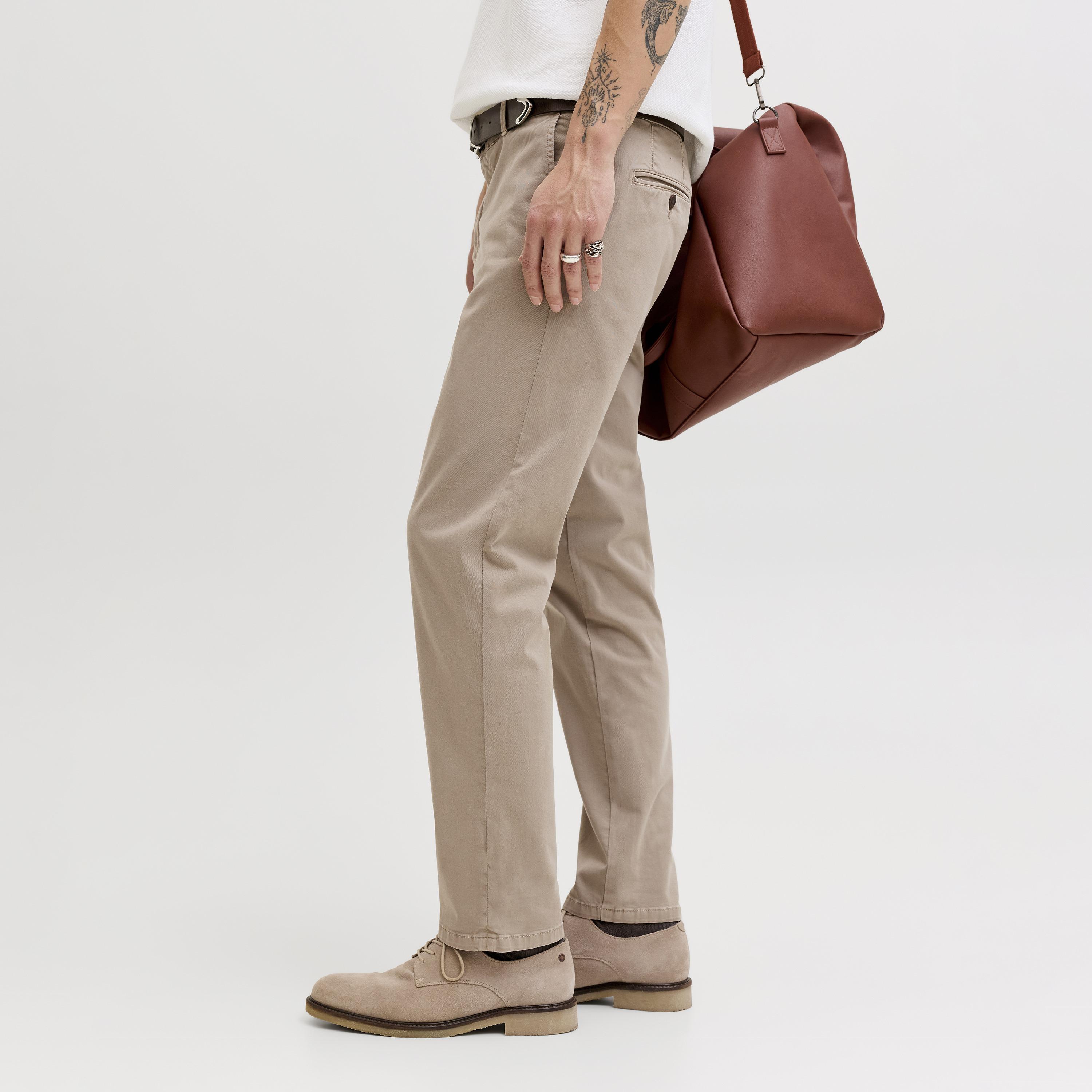 Jack & Jones Regular Fit Plain Mid-Rise Men's Chinos-men-clothing-bottoms-trousersandchinos-chinos-image-26