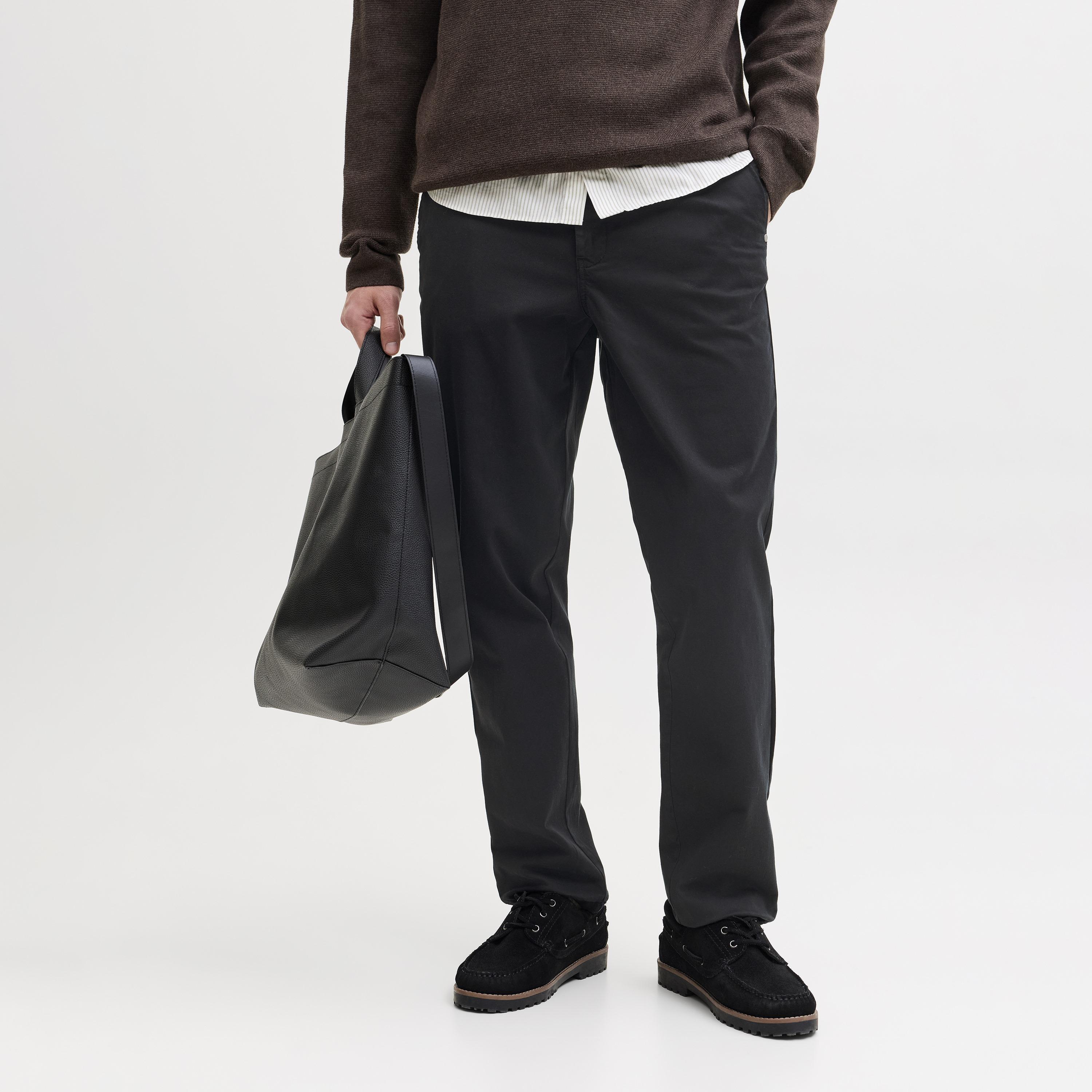Jack & Jones Regular Fit Plain Mid-Rise Men's Chinos-men-clothing-bottoms-trousersandchinos-chinos-image-8