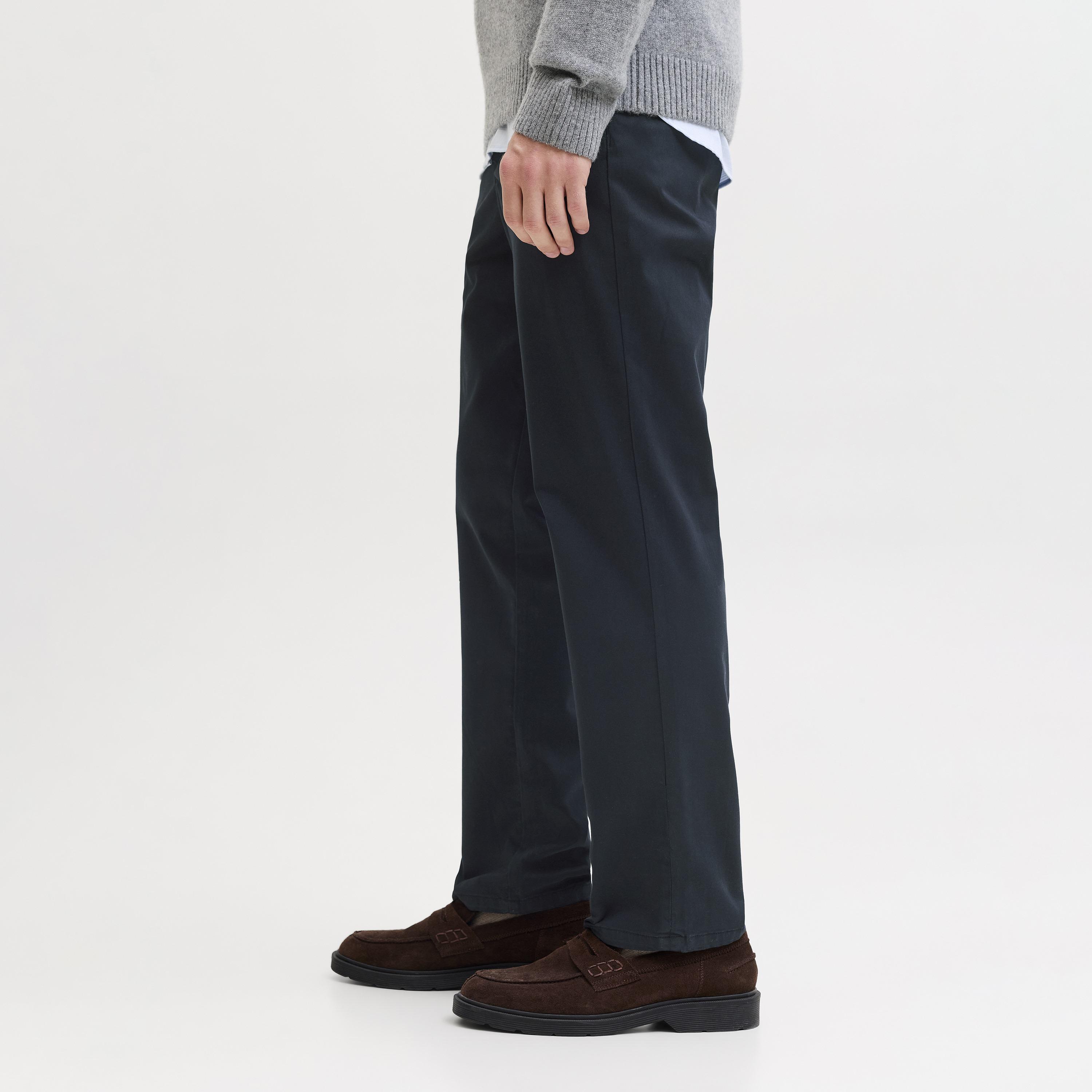 Jack & Jones Regular Fit Plain Mid-Rise Men's Chinos-men-clothing-bottoms-trousersandchinos-chinos-image-18