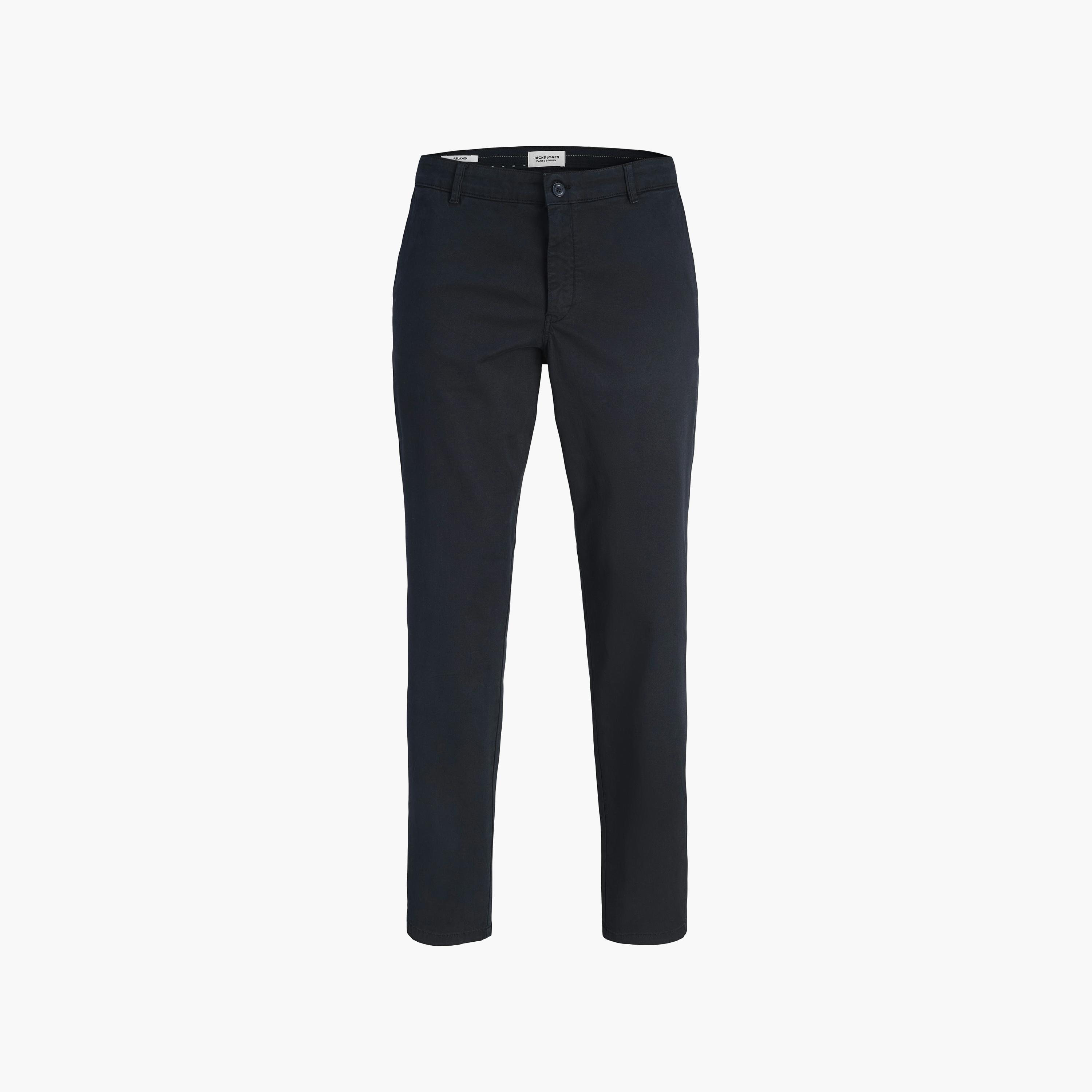 Jack & Jones Regular Fit Plain Mid-Rise Men's Chinos-men-clothing-bottoms-trousersandchinos-chinos-image-22