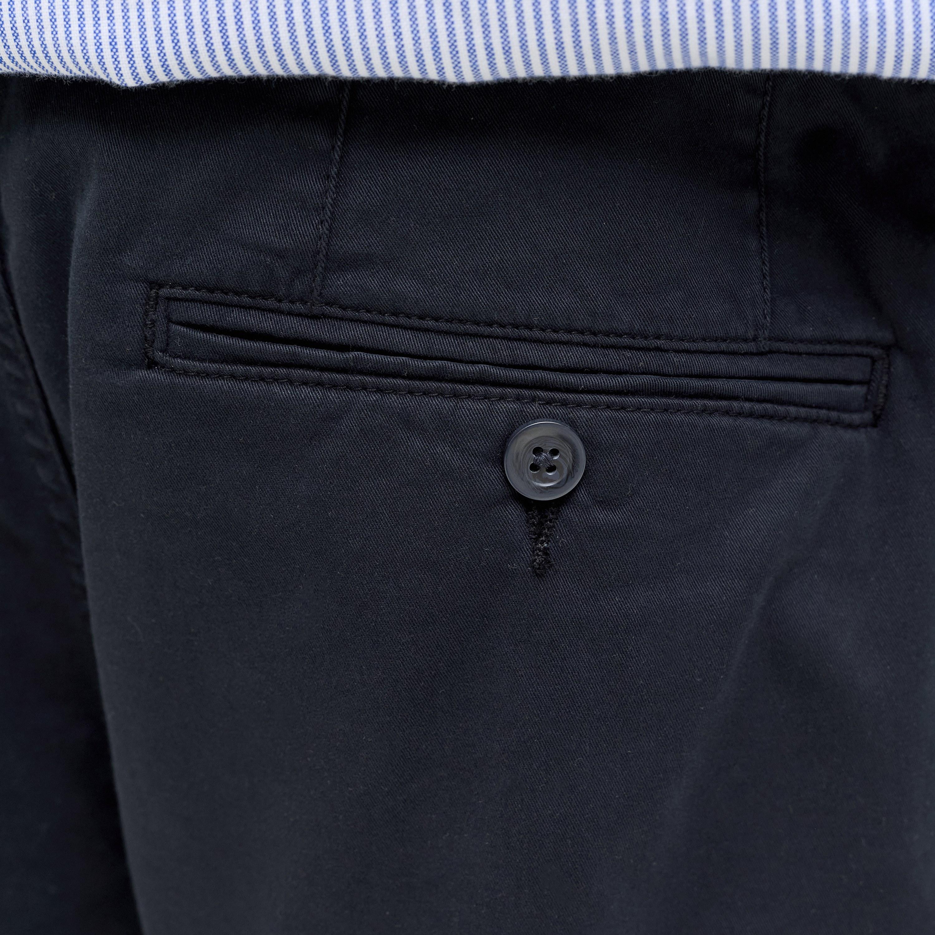 Jack & Jones Plain Mid-Rise Button and Zip Fly Men's Chino Shorts-men-clothing-bottoms-shorts-image-6