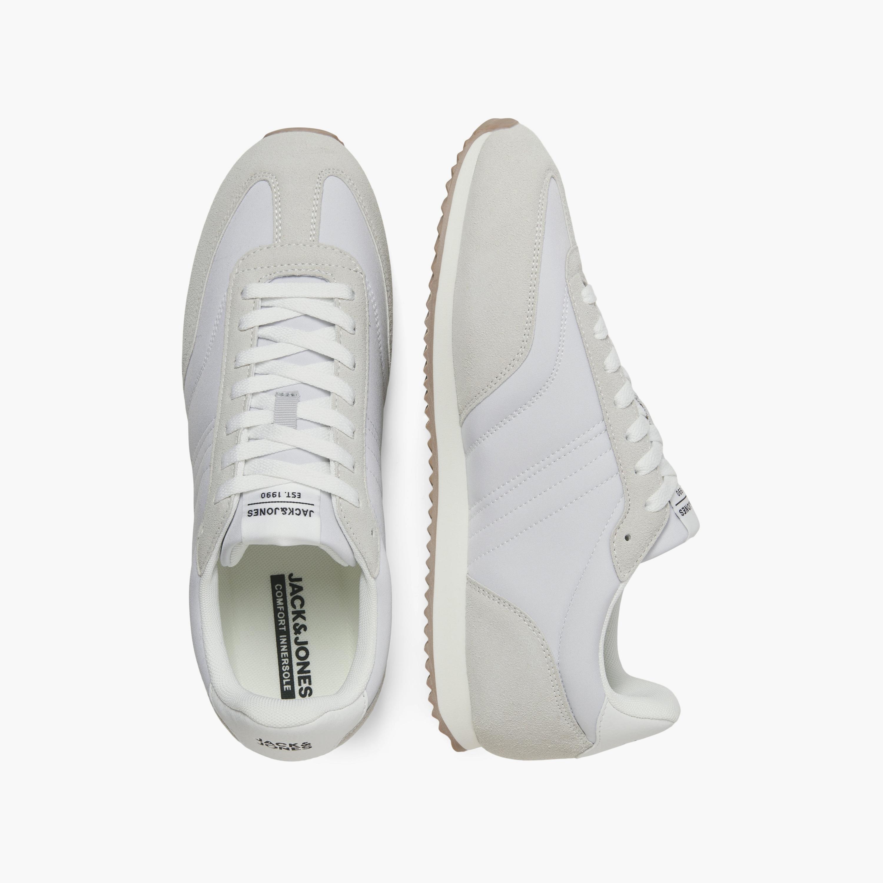 حذاء سنيكرز رجالي برباط وكاحل منخفض من جاك آند جونز | 12293068-men-shoes-sneakers-image-3