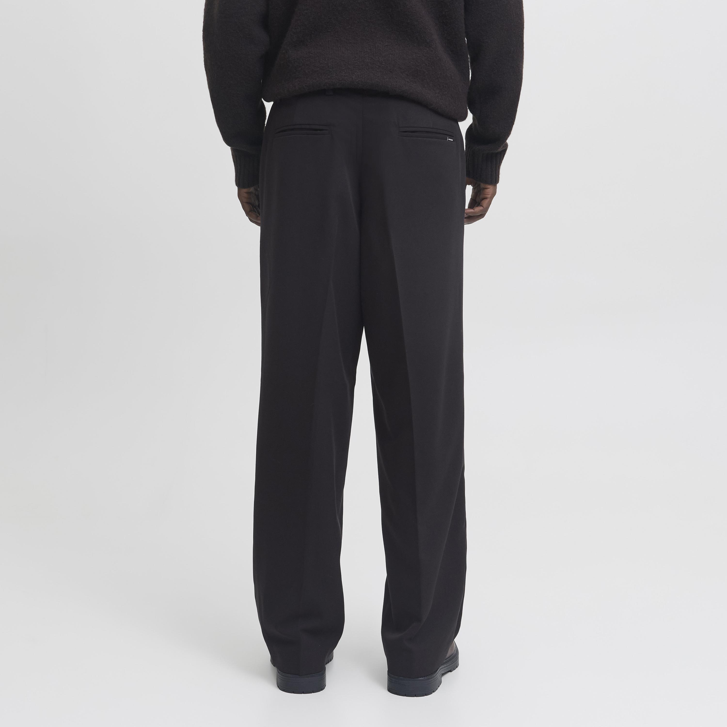Jack & Jones Plain Mid-Rise Bar with Zip Fly Men's Trousers-men-clothing-bottoms-trousersandchinos-trousers-image-4