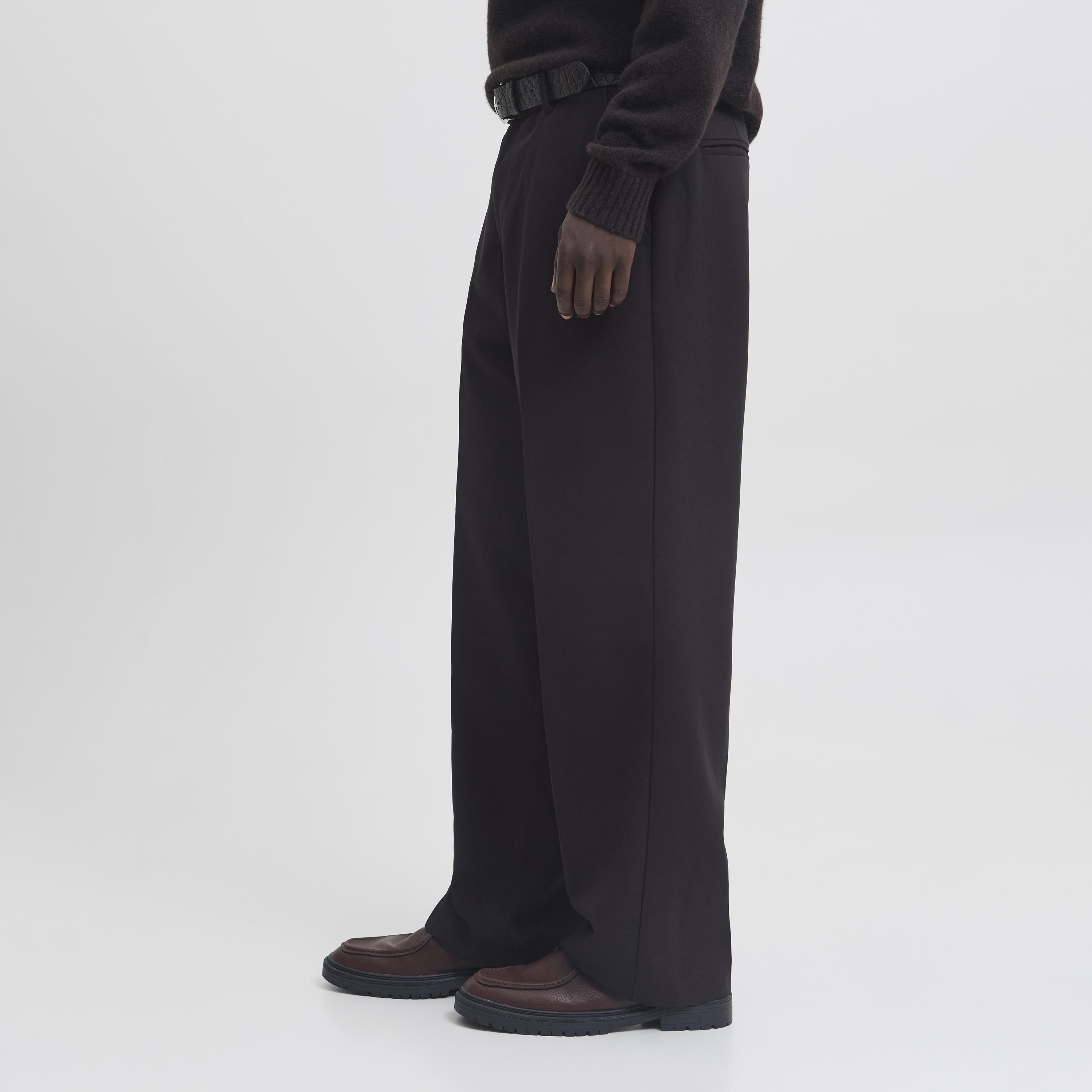 Jack & Jones Plain Mid-Rise Bar with Zip Fly Men's Trousers-men-clothing-bottoms-trousersandchinos-trousers-image-5