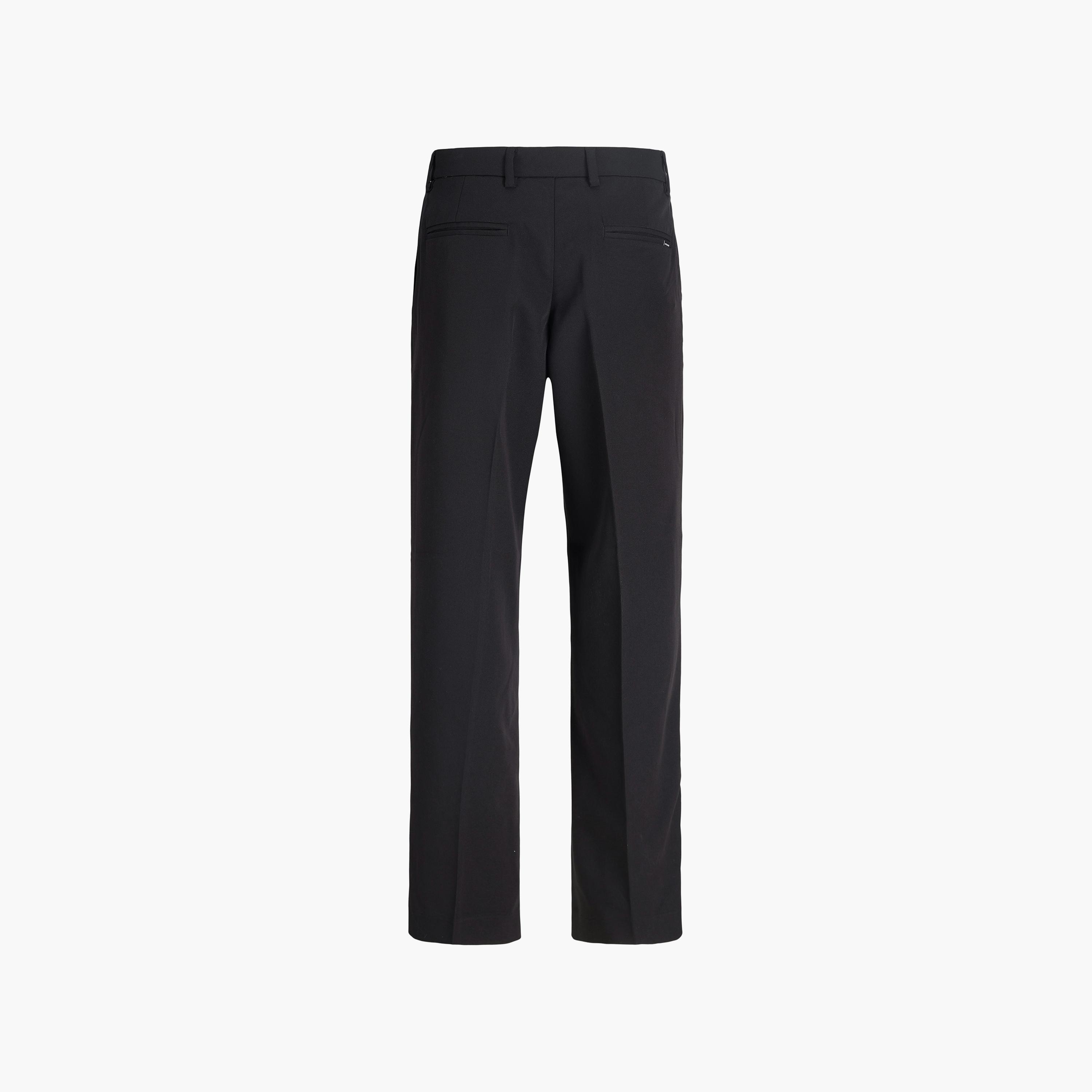 Jack & Jones Plain Mid-Rise Bar with Zip Fly Men's Trousers-men-clothing-bottoms-trousersandchinos-trousers-image-7