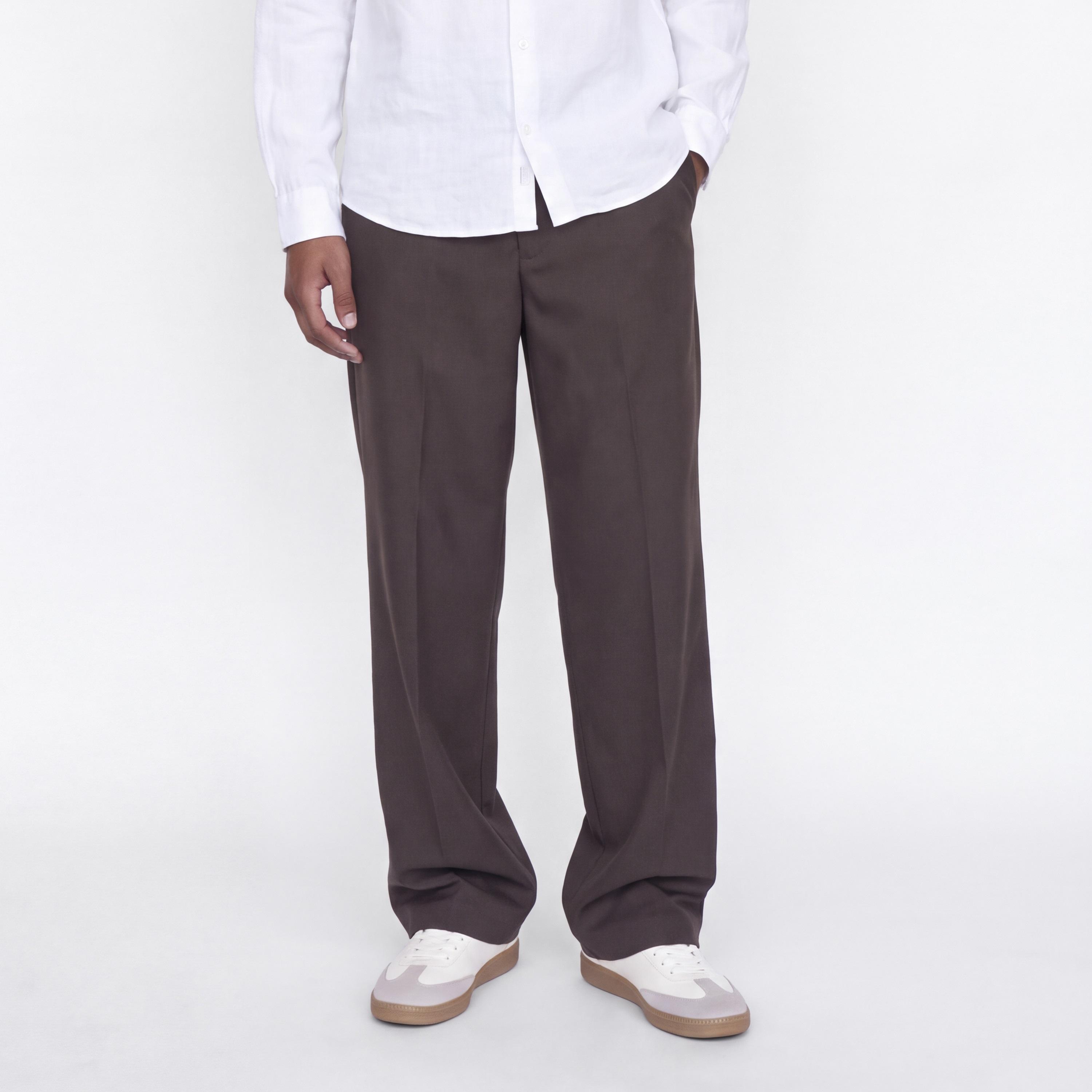 Jack & Jones Plain Mid-Rise Bar with Zip Fly Men's Trousers-men-clothing-bottoms-trousersandchinos-trousers-image-16