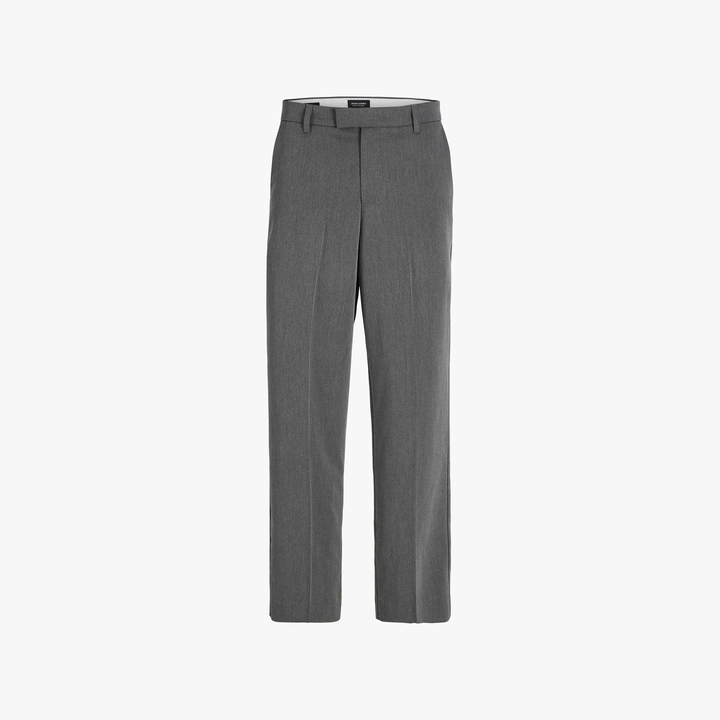 Jack & Jones Plain Mid-Rise Bar with Zip Fly Men's Trousers-men-clothing-bottoms-trousersandchinos-trousers-image-14