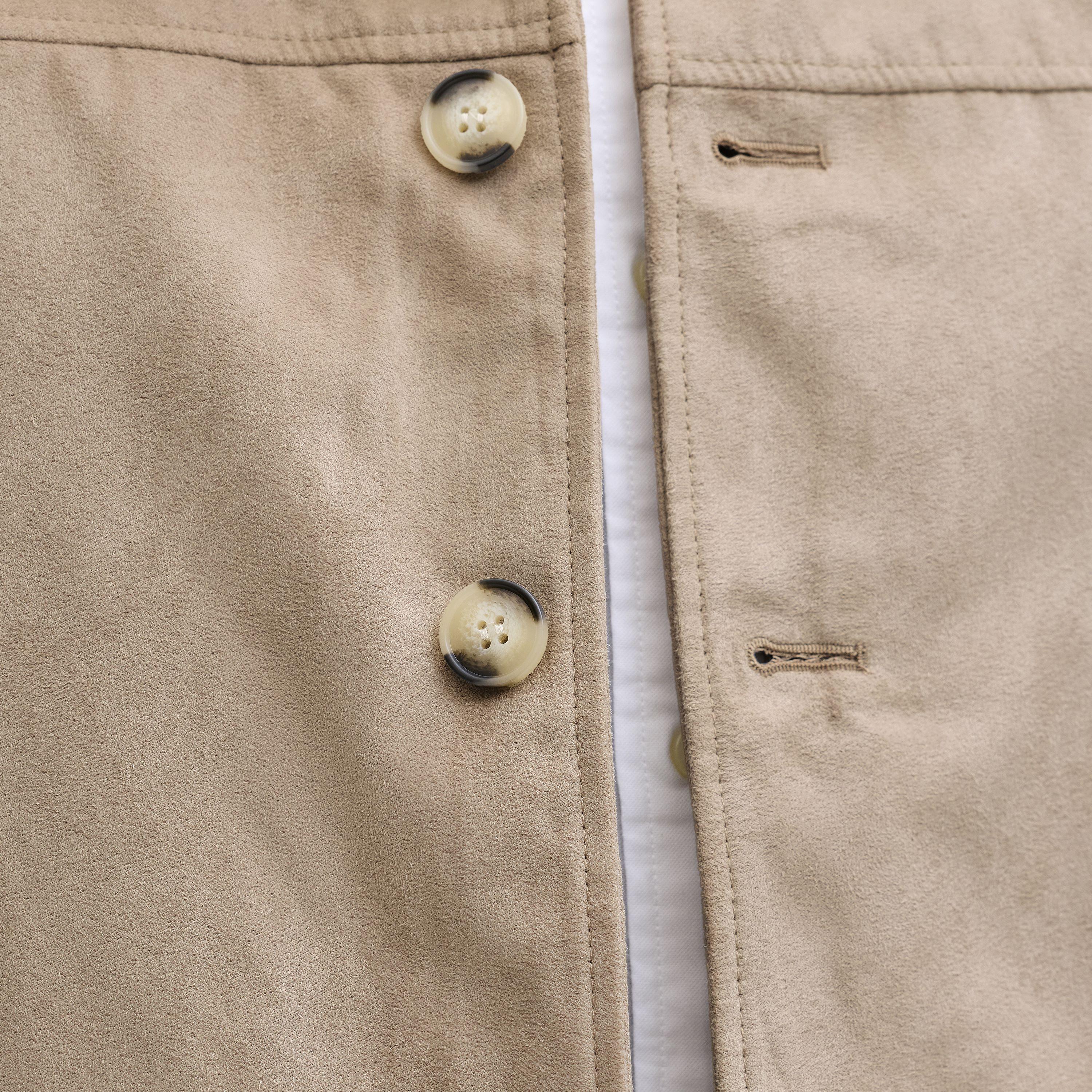 Jack & Jones Plain Spread Collar Long Sleeves Men's Shacket-men-clothing-jacketsandblazers-jackets-image-5