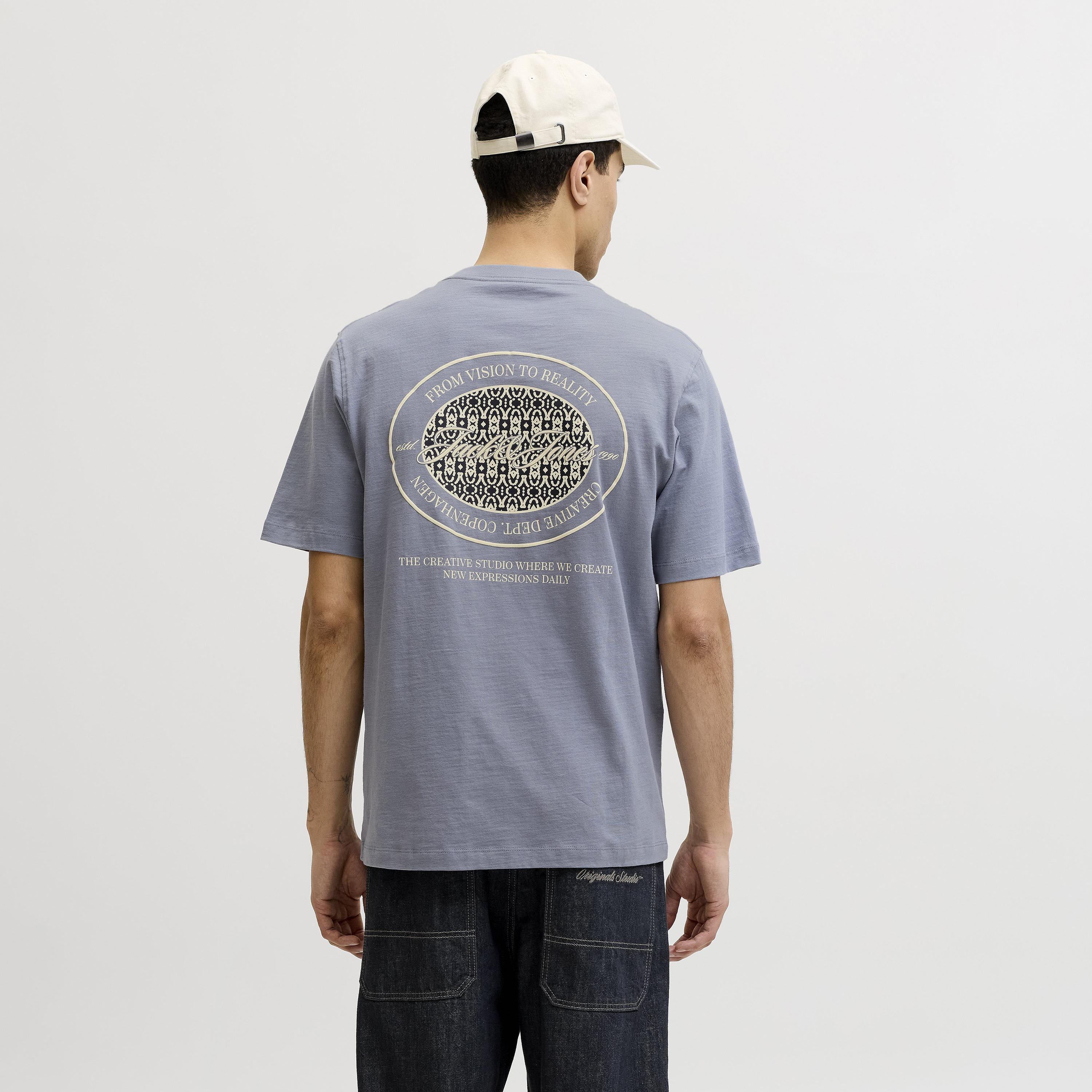 Jack & Jones Graphic Print Round Neck Short Sleeves Men's T-Shirt-men-clothing-tshirtsandpolos-tshirts-image-4