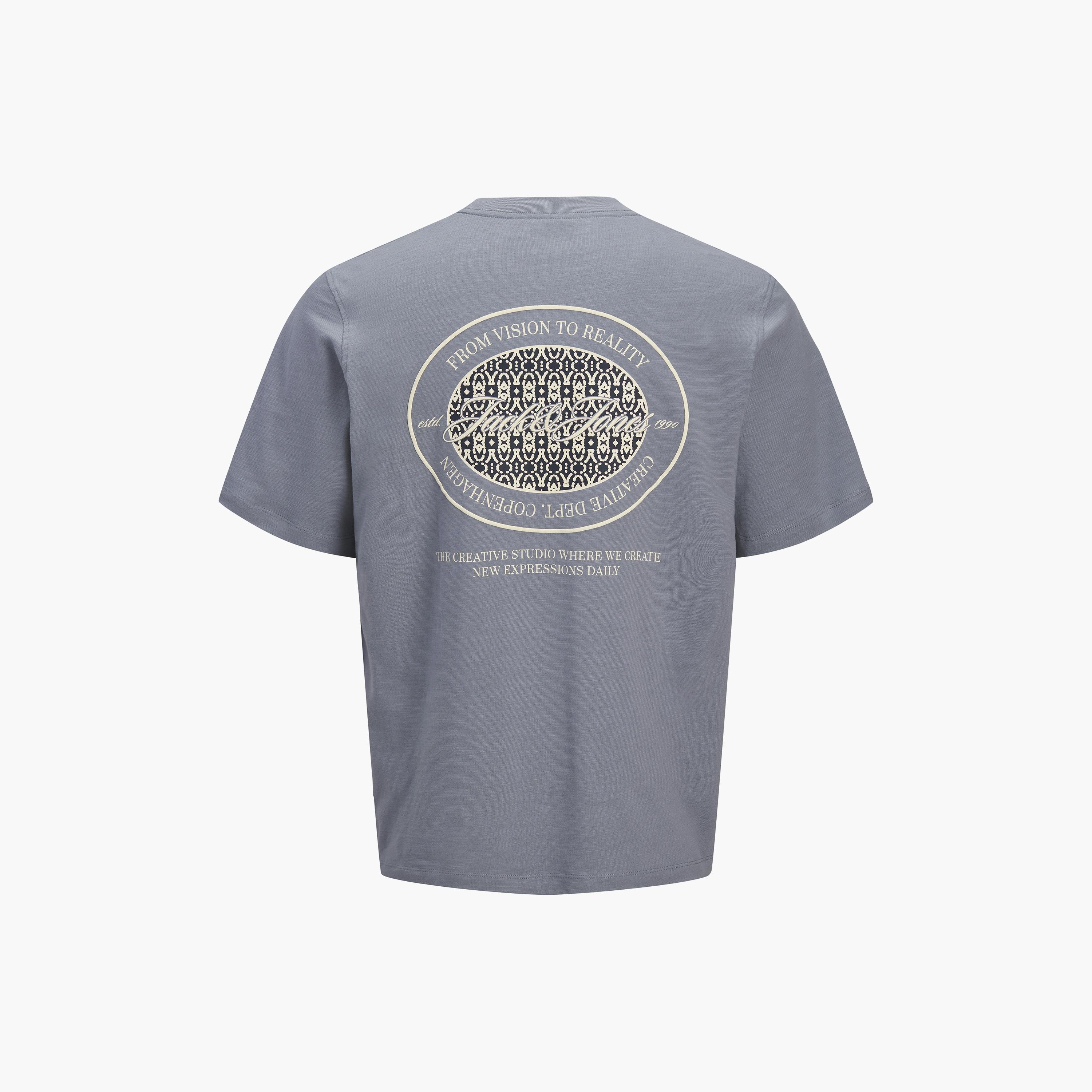 Jack & Jones Graphic Print Round Neck Short Sleeves Men's T-Shirt-men-clothing-tshirtsandpolos-tshirts-image-8