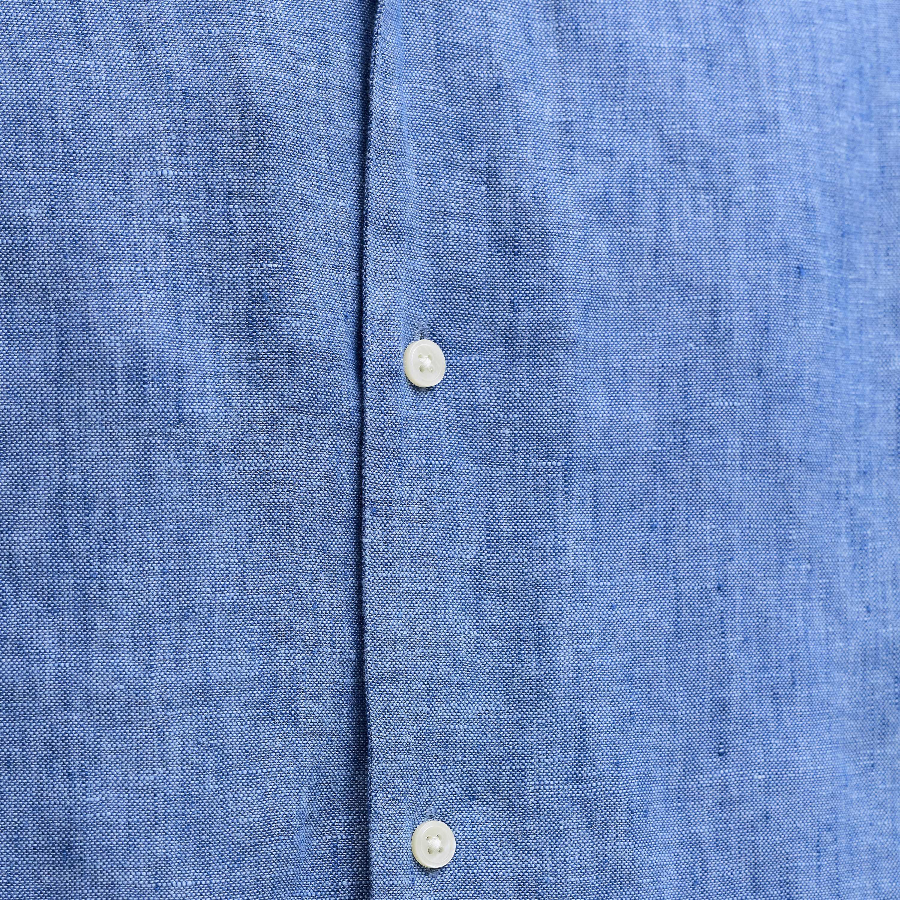 Jack & Jones Regular Fit Plain Resort Collar Short Sleeves Men's Shirt-men-clothing-shirts-image-6