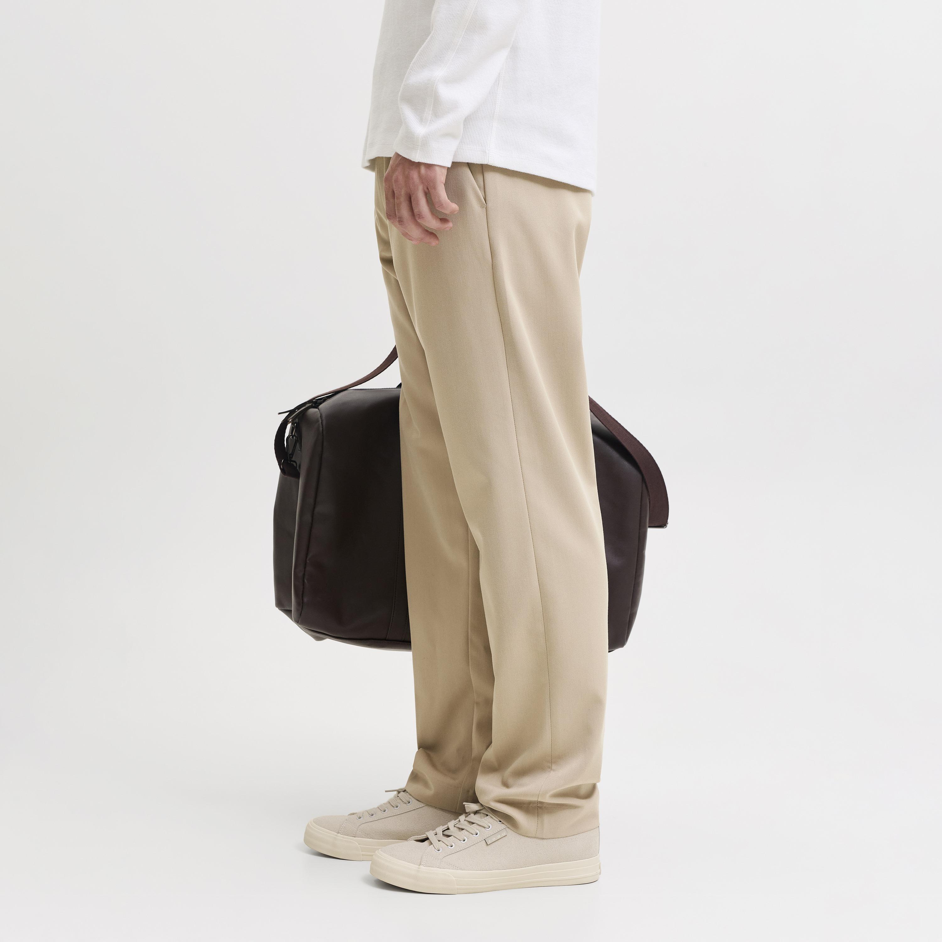 Jack & Jones Plain Mid Rise Men's Drawstring Joggers-men-clothing-joggers-image-19