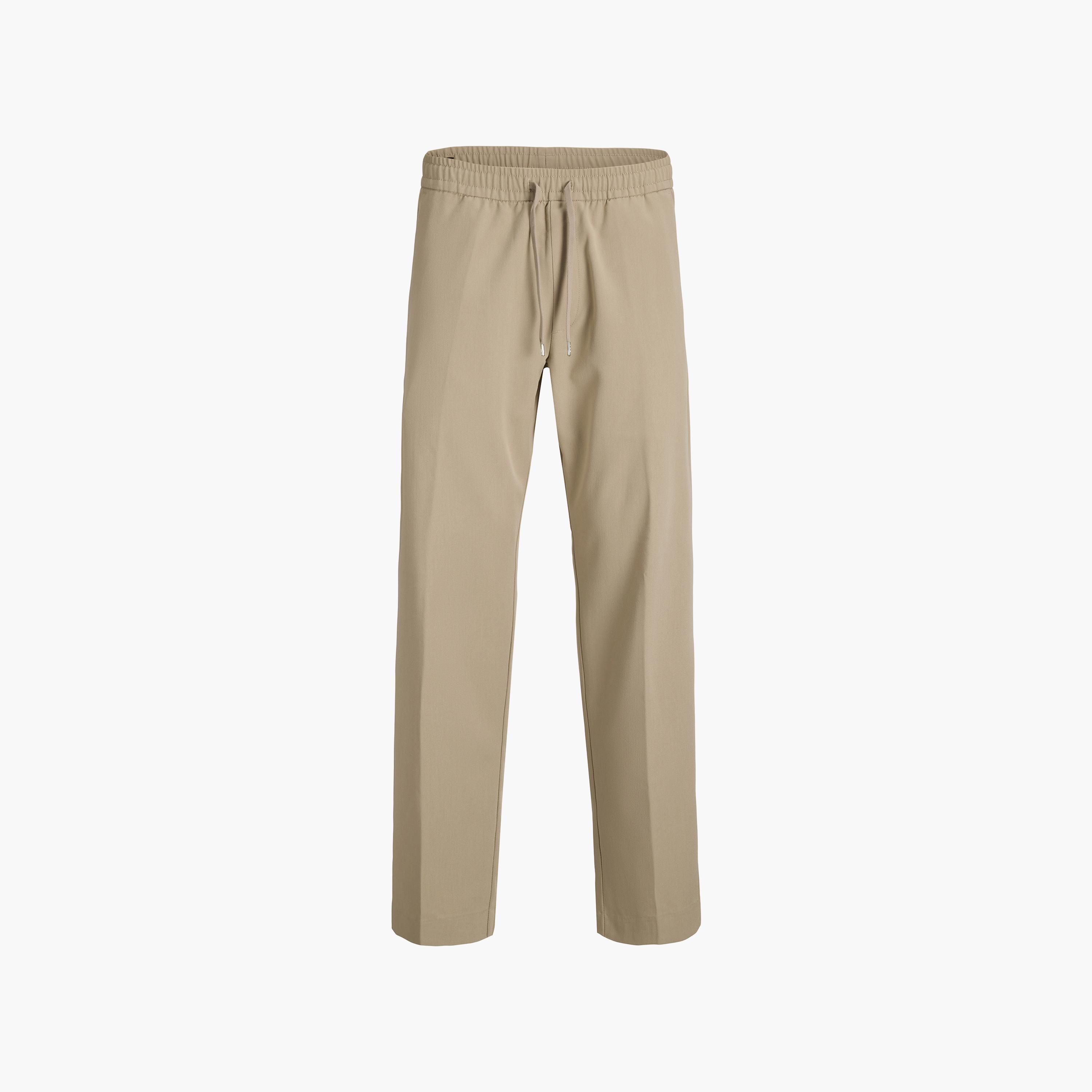 Jack & Jones Plain Mid Rise Men's Drawstring Joggers-men-clothing-joggers-image-20