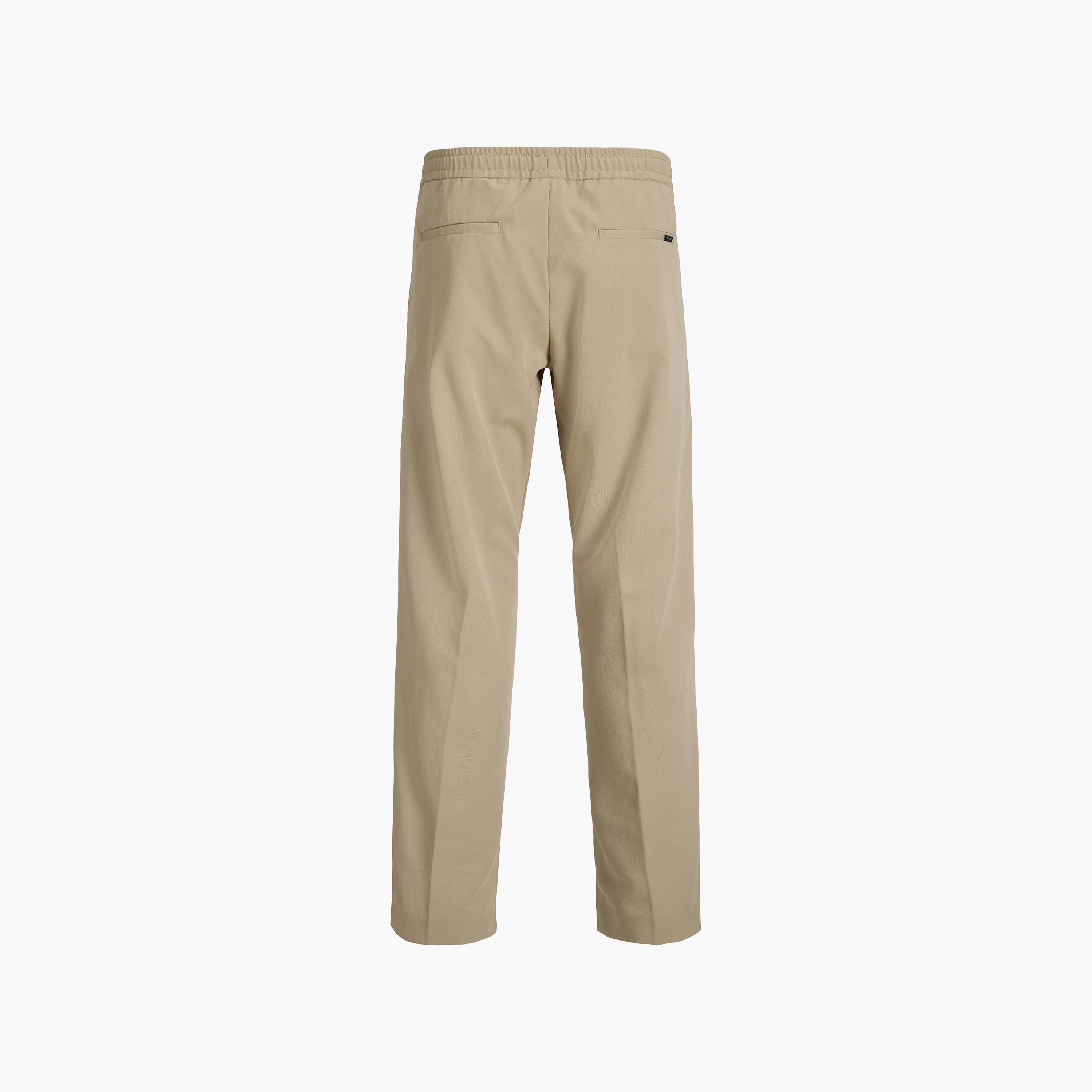 Jack & Jones Plain Mid Rise Men's Drawstring Joggers-men-clothing-joggers-image-7