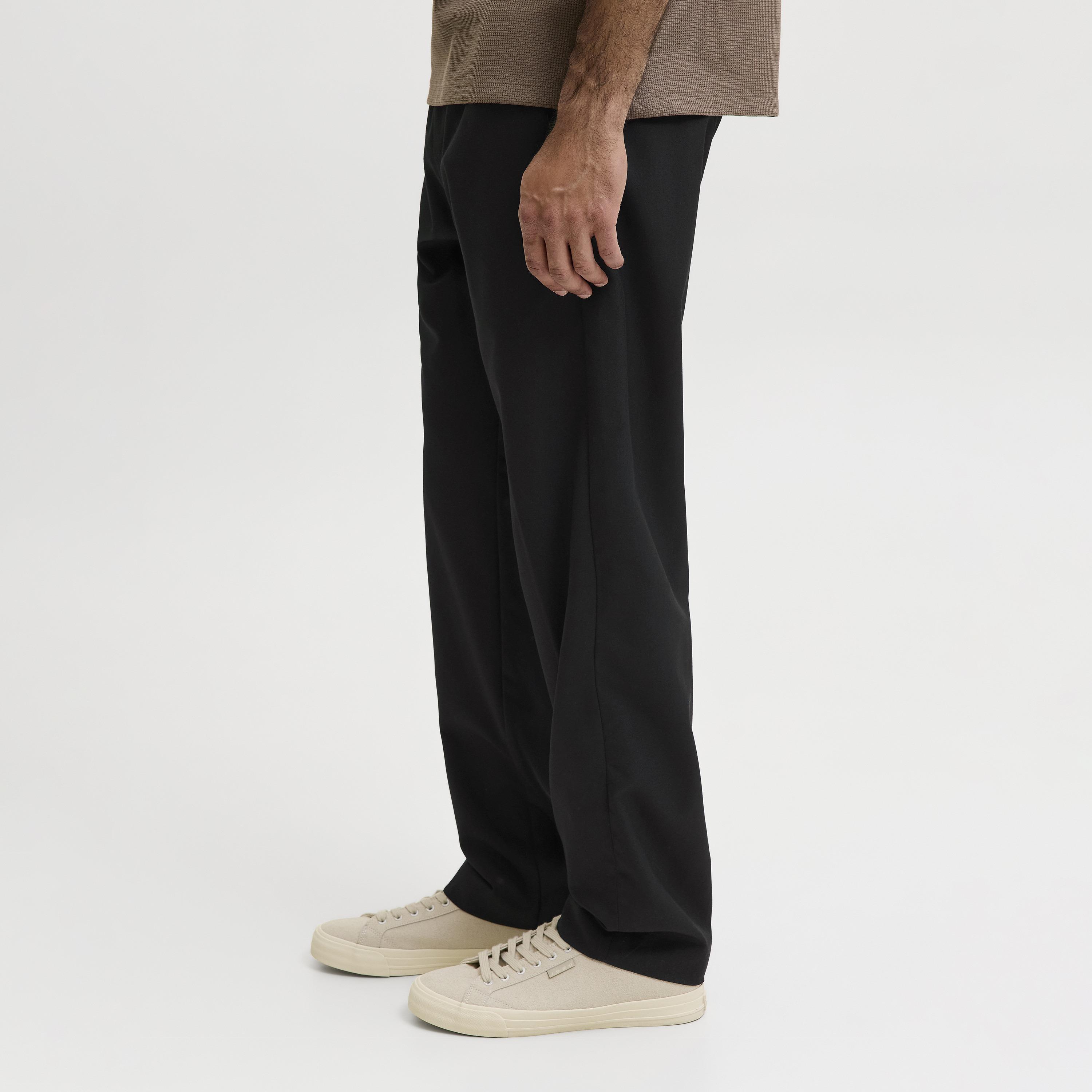 Jack & Jones Plain Mid Rise Men's Drawstring Joggers-men-clothing-joggers-image-5