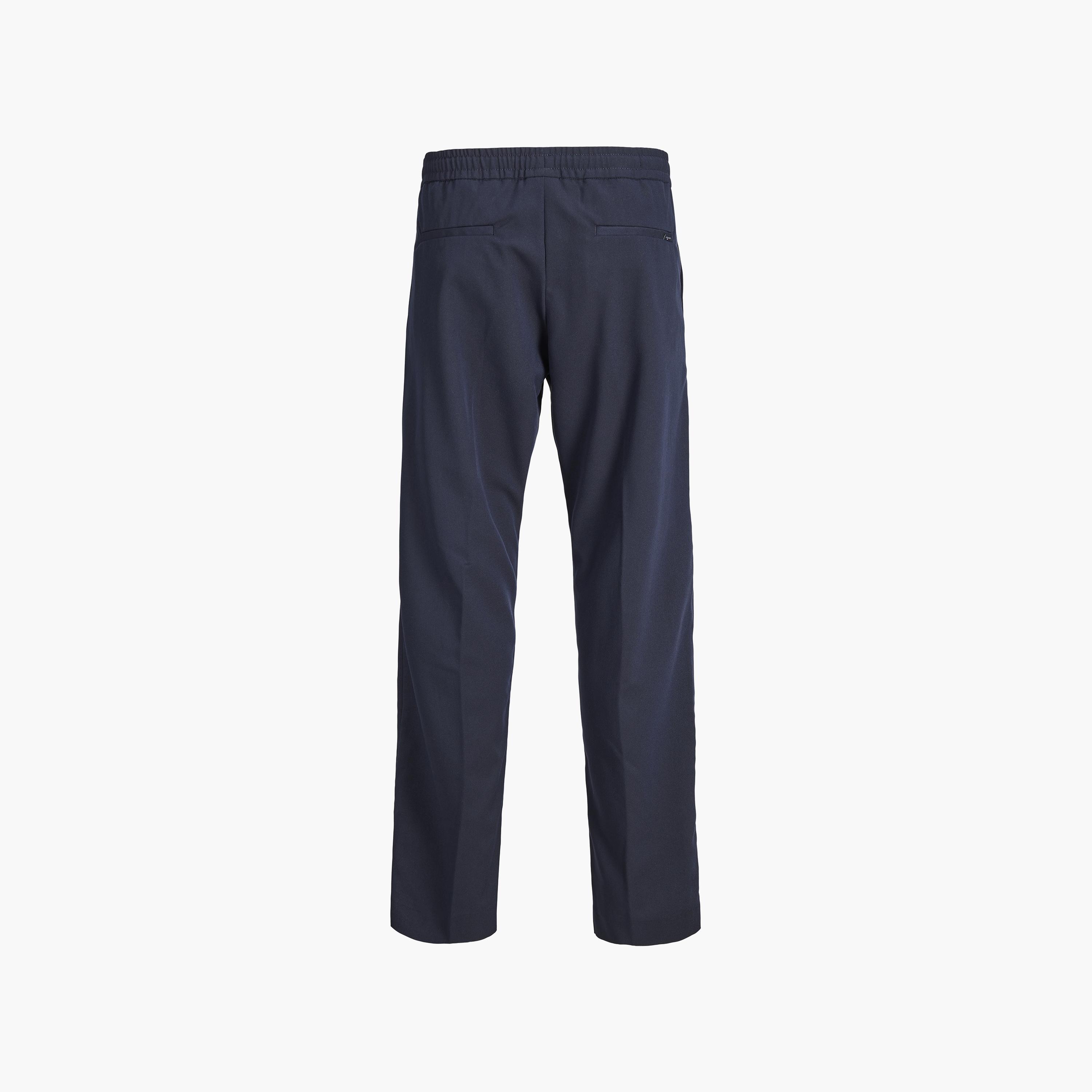 Jack & Jones Plain Mid Rise Men's Drawstring Joggers-men-clothing-joggers-image-28