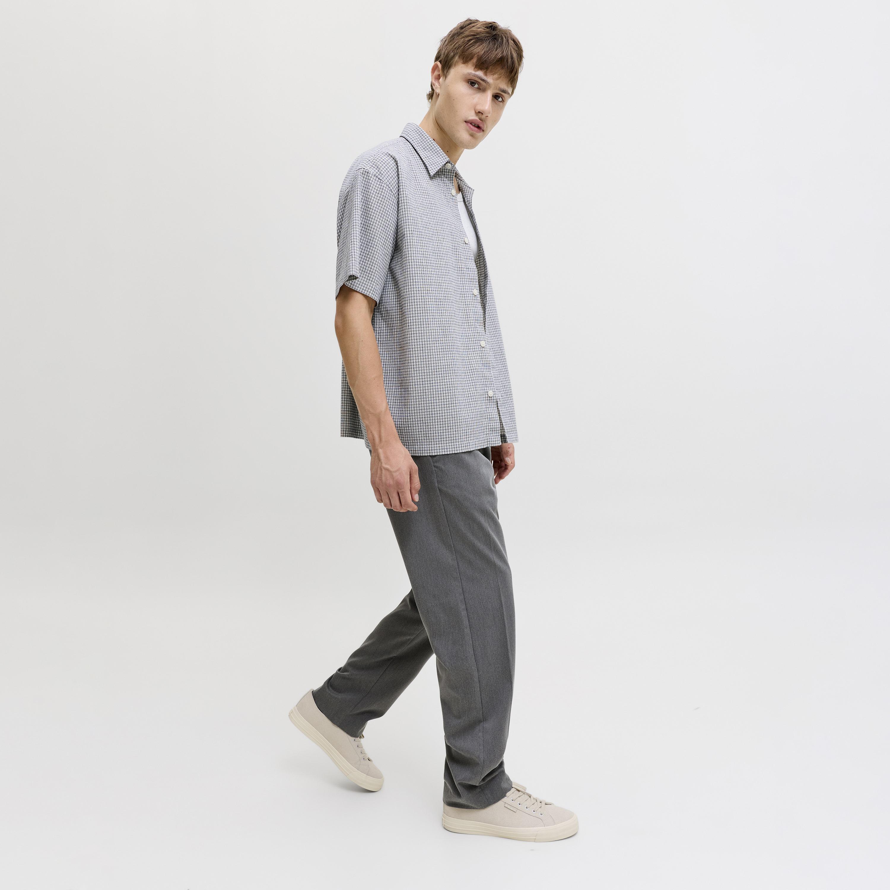 Jack & Jones Plain Mid Rise Men's Drawstring Joggers-men-clothing-joggers-image-9