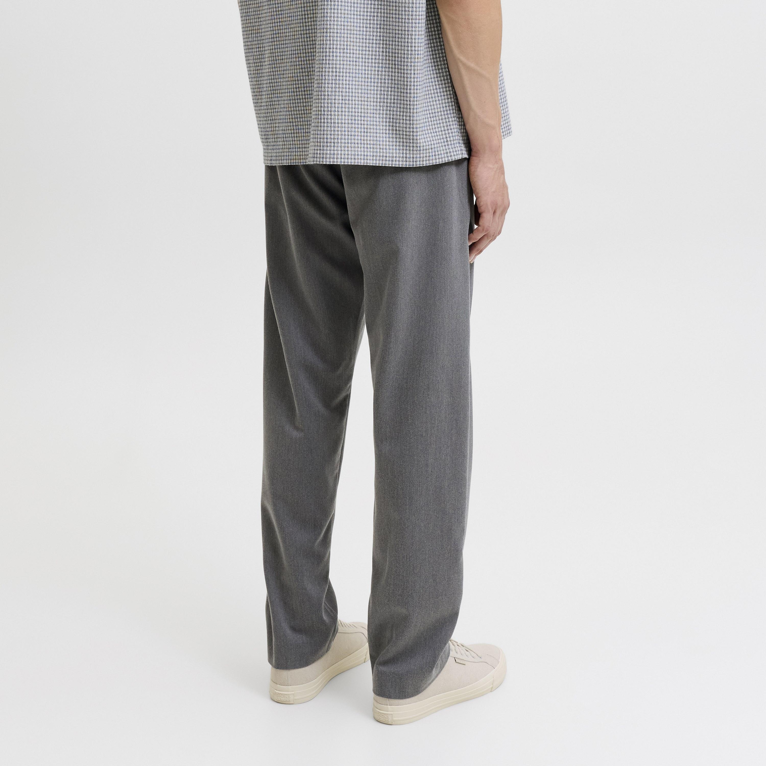 Jack & Jones Plain Mid Rise Men's Drawstring Joggers-men-clothing-joggers-image-11