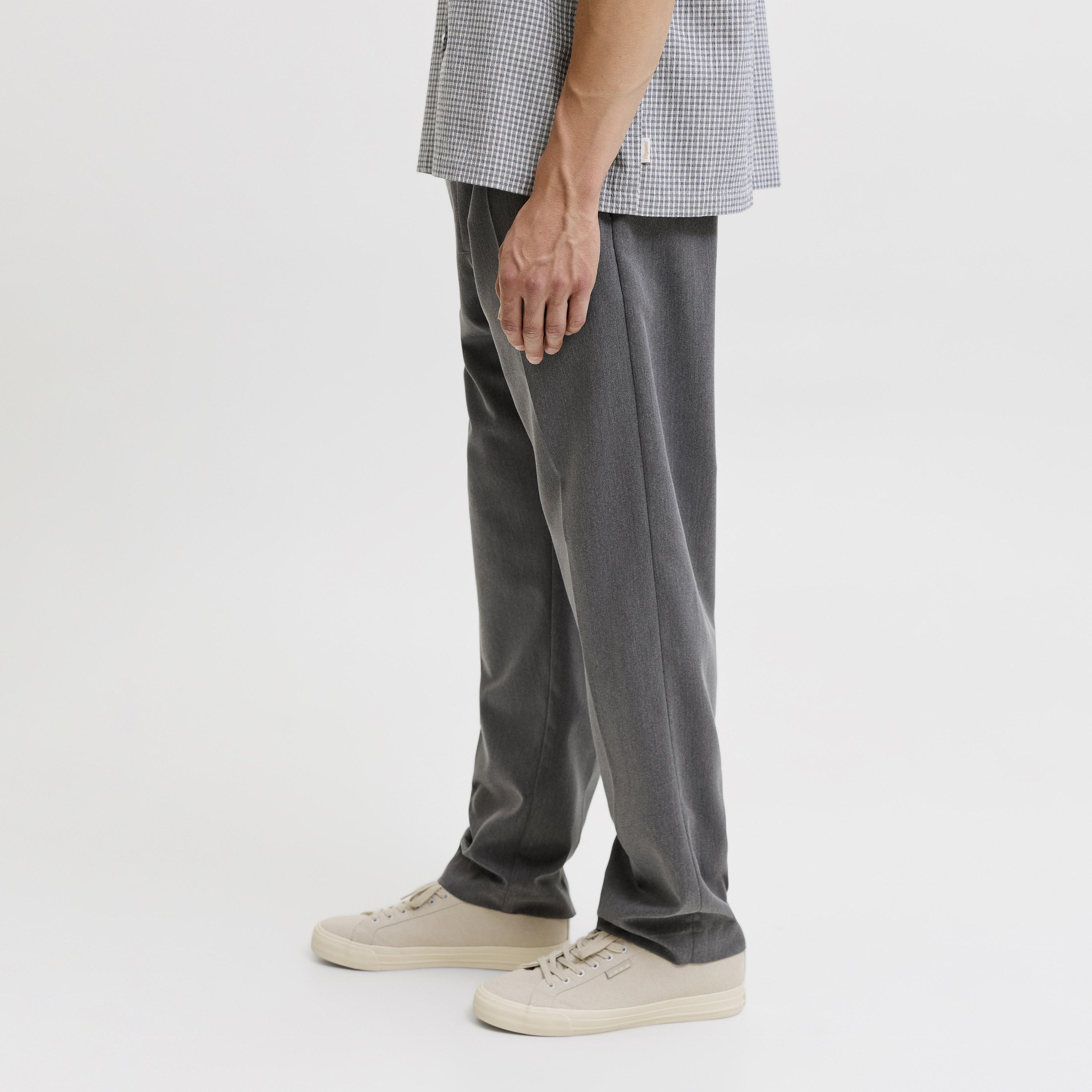Jack & Jones Plain Mid Rise Men's Drawstring Joggers-men-clothing-joggers-image-12