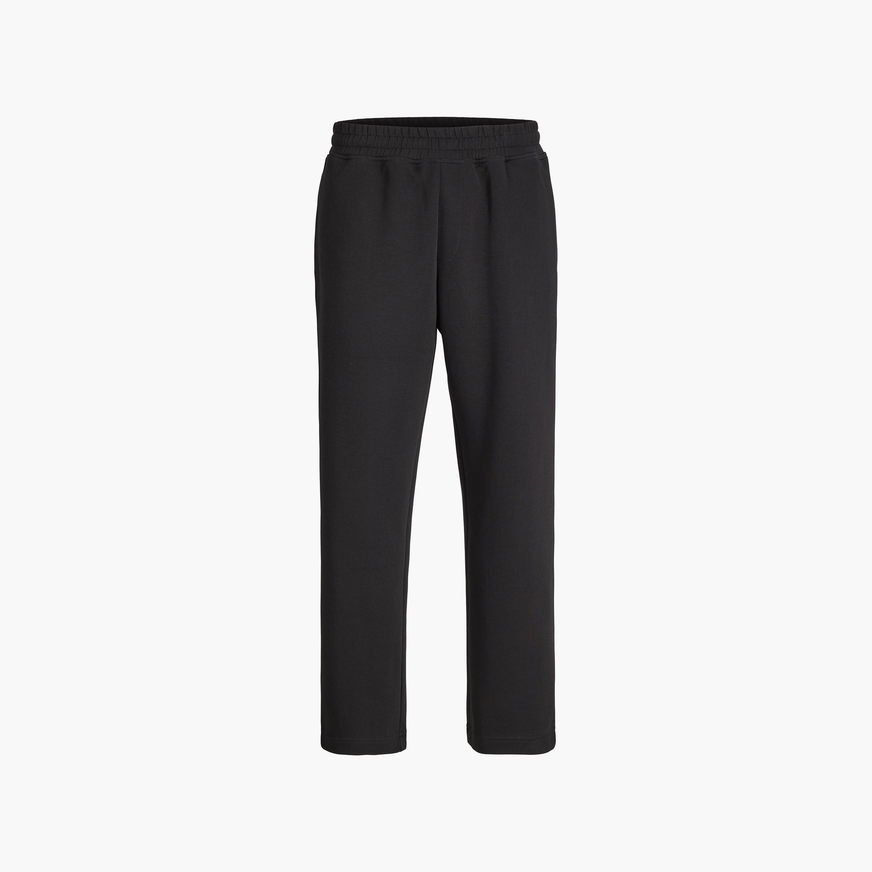 بنطلون رياضي رجالي سادة بخصر مطاطي متوسط الارتفاع من جاك آند جونز-men-clothing-joggers-image-4