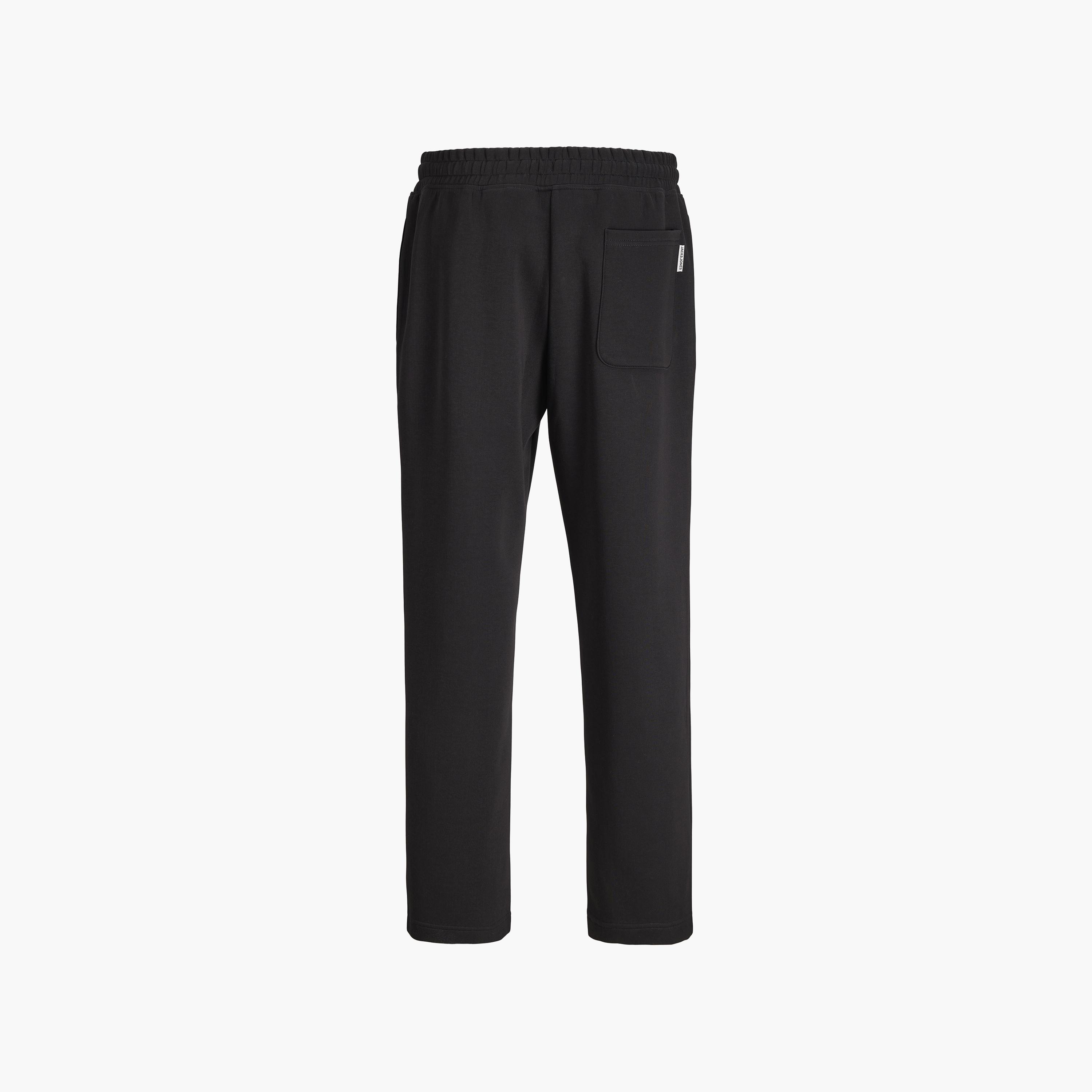 بنطلون رياضي رجالي سادة بخصر مطاطي متوسط الارتفاع من جاك آند جونز-men-clothing-joggers-image-5