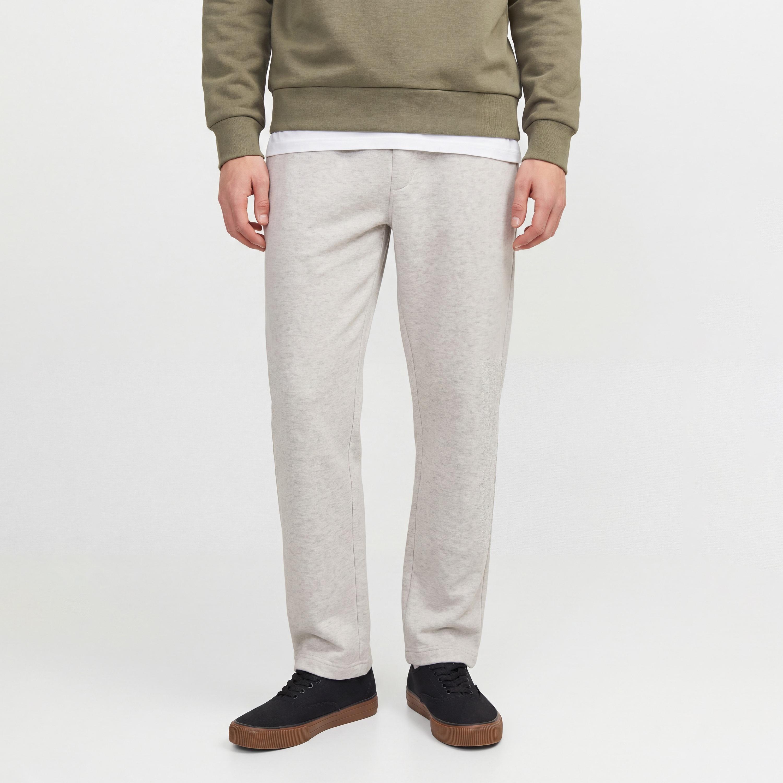 Jack & Jones Plain Mid Rise Elasticated Waist Men's Track Pants-men-clothing-joggers-image-6