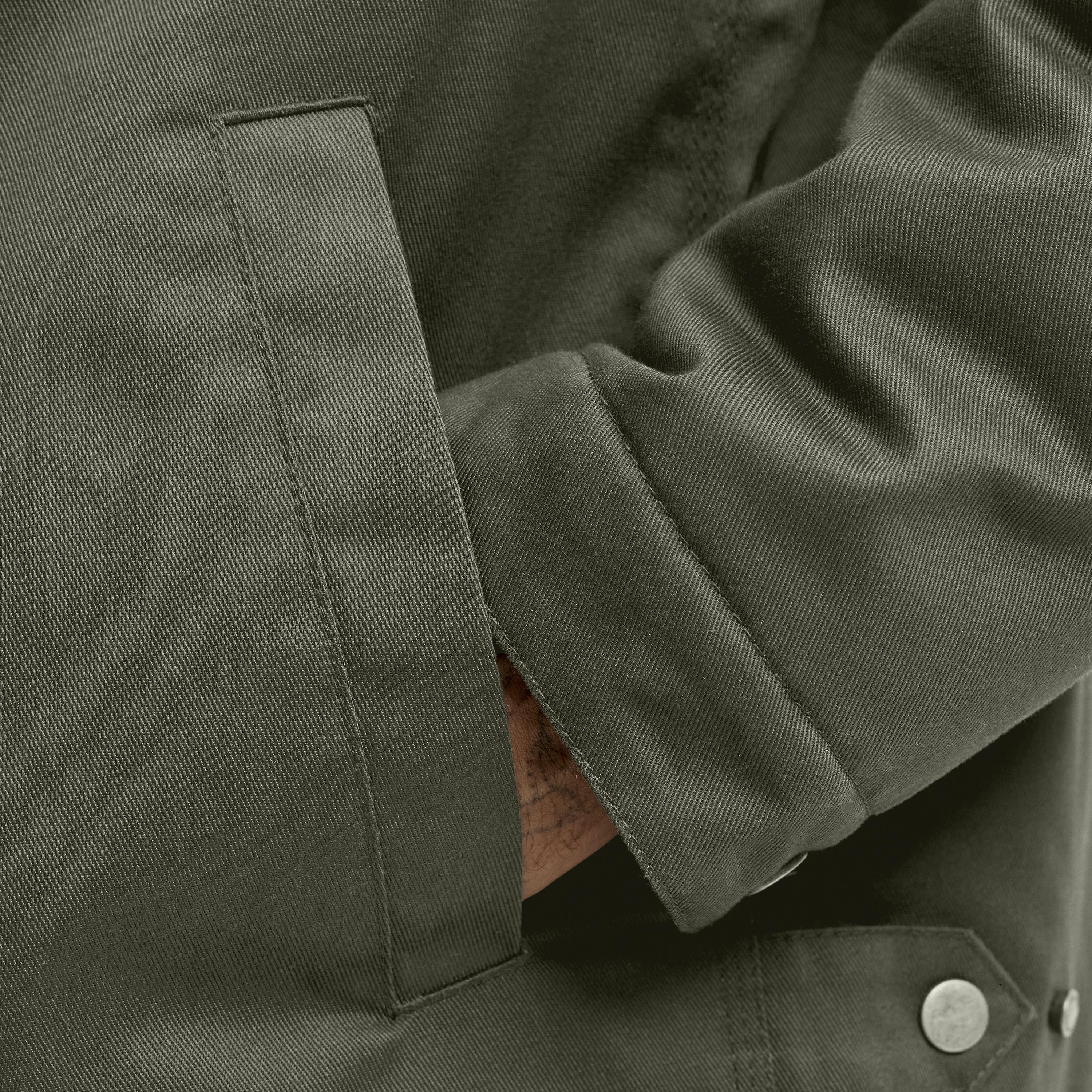 جاكيت رجالي سادة بياقة عريضة وأكمام طويلة من جاك آند جونز-men-clothing-jacketsandblazers-jackets-image-13