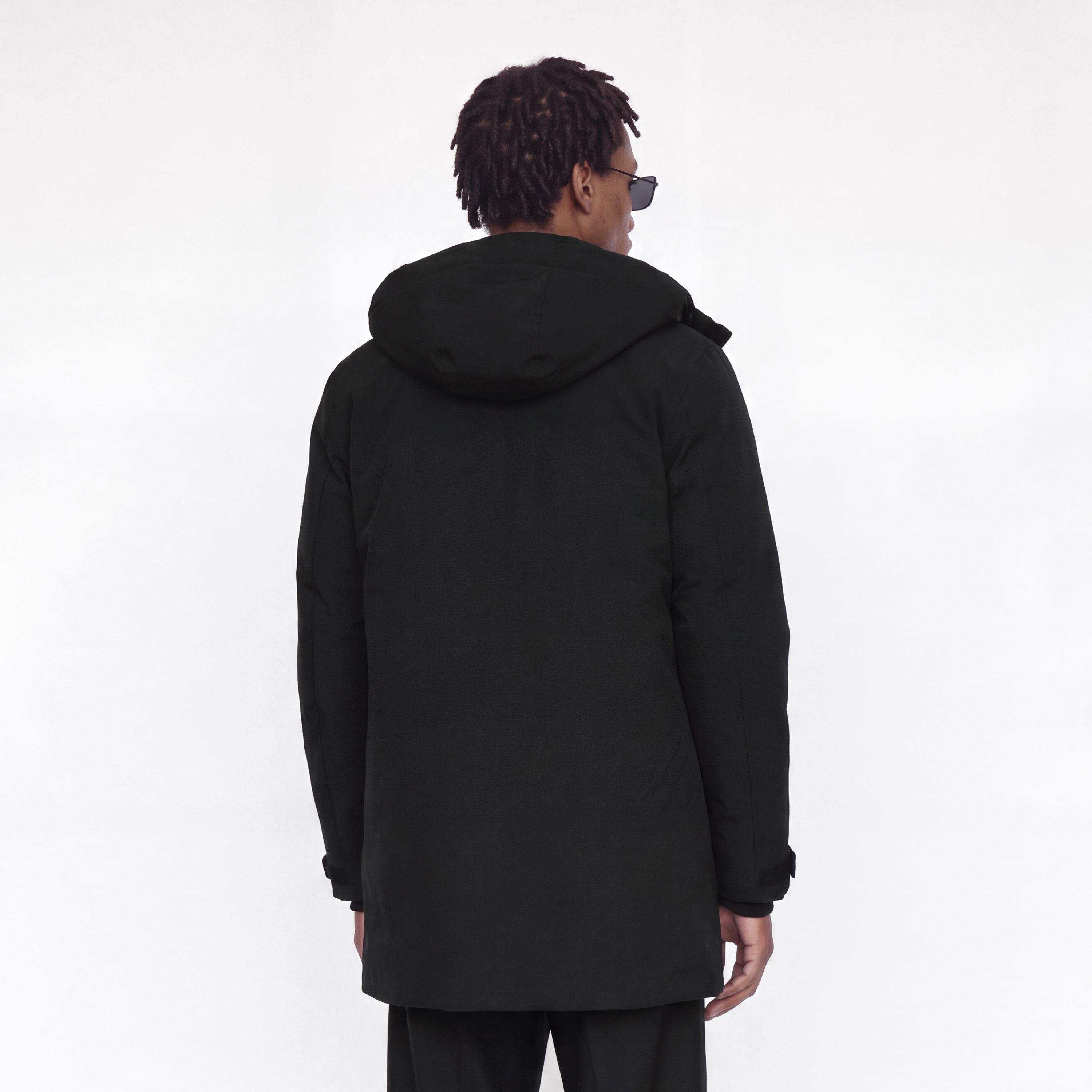 Jack & Jones Plain Hooded Neck Long Sleeves Men's Parka Jacket-men-clothing-jacketsandblazers-jackets-image-4