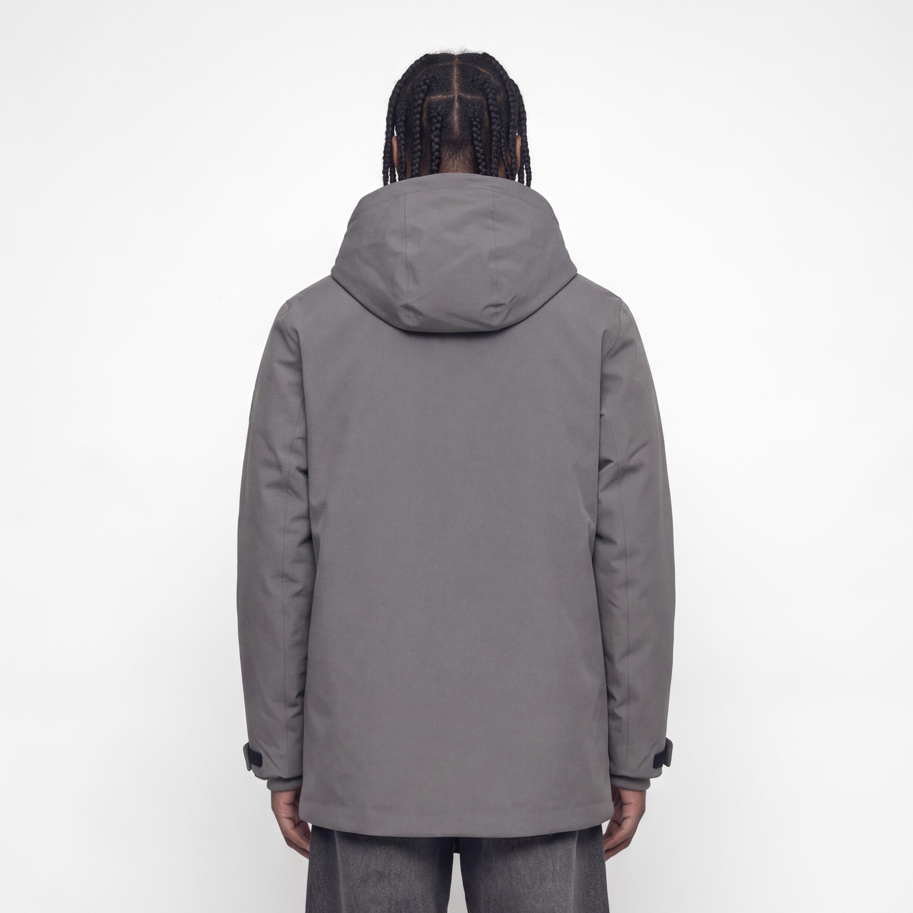 Jack & Jones Plain Hooded Neck Long Sleeves Men's Parka Jacket-men-clothing-jacketsandblazers-jackets-image-5